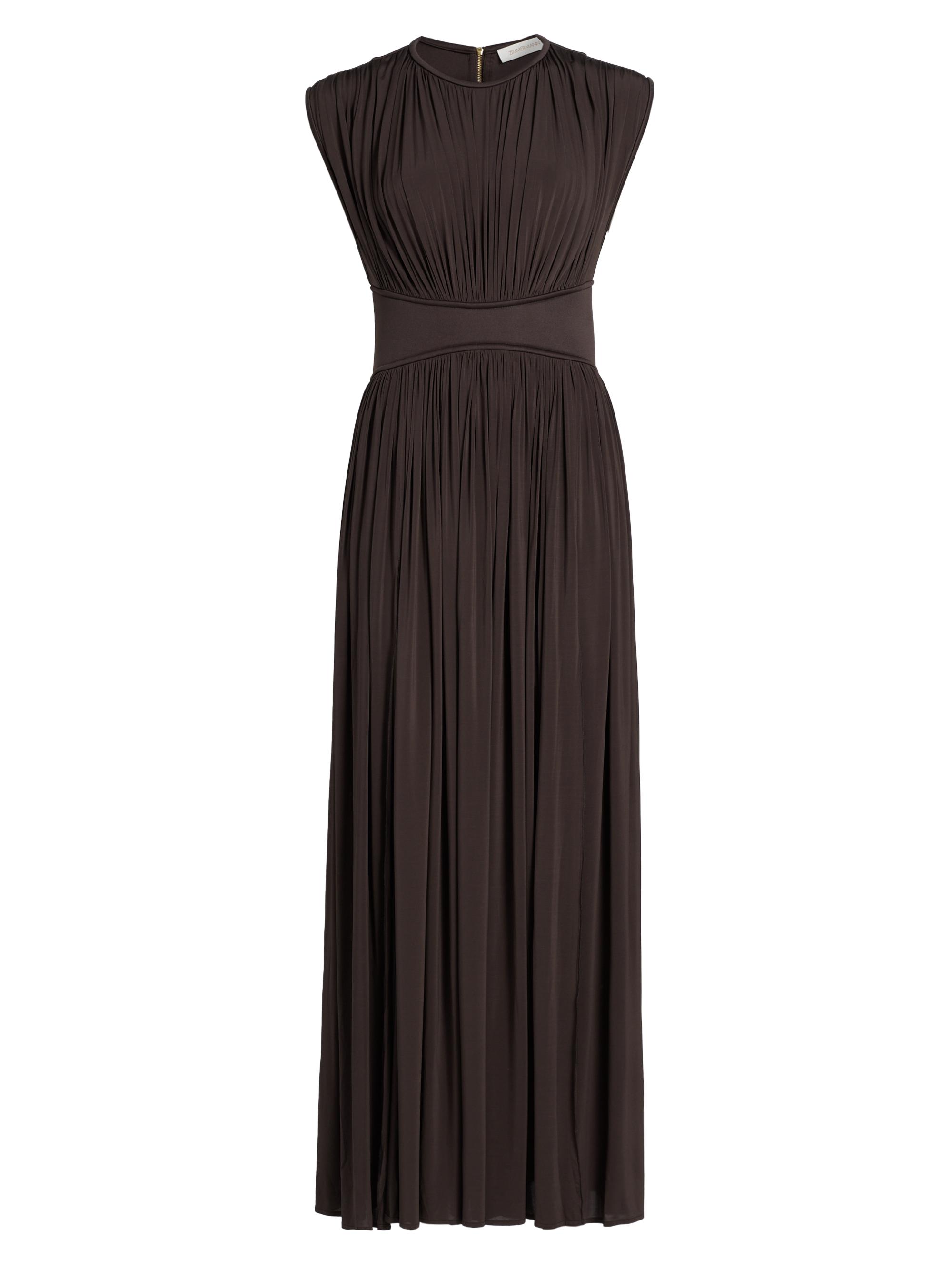 Zimmermann Women's Illuminate Column Dress - Chocolate