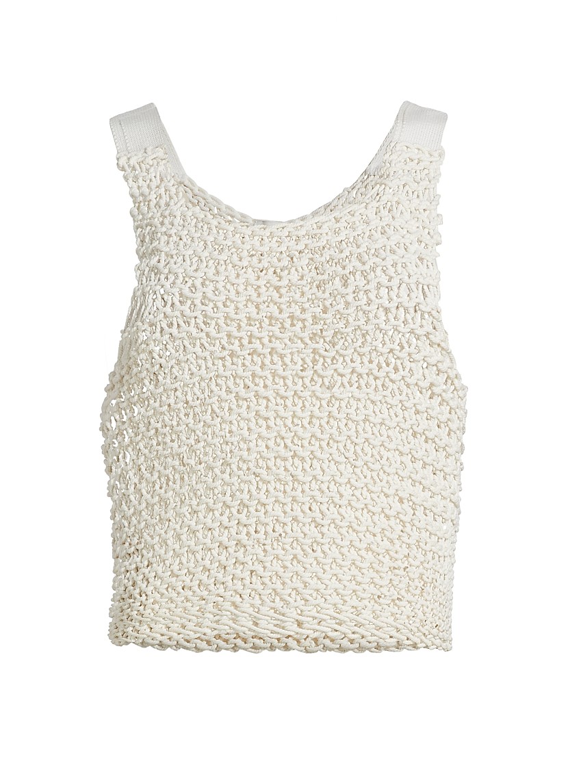 Shop Zimmermann Illuminate Hand Knit Tank Top | Saks Fifth Shop Zimmermann Illuminate Hand Knit Tank Top | Saks Fifth