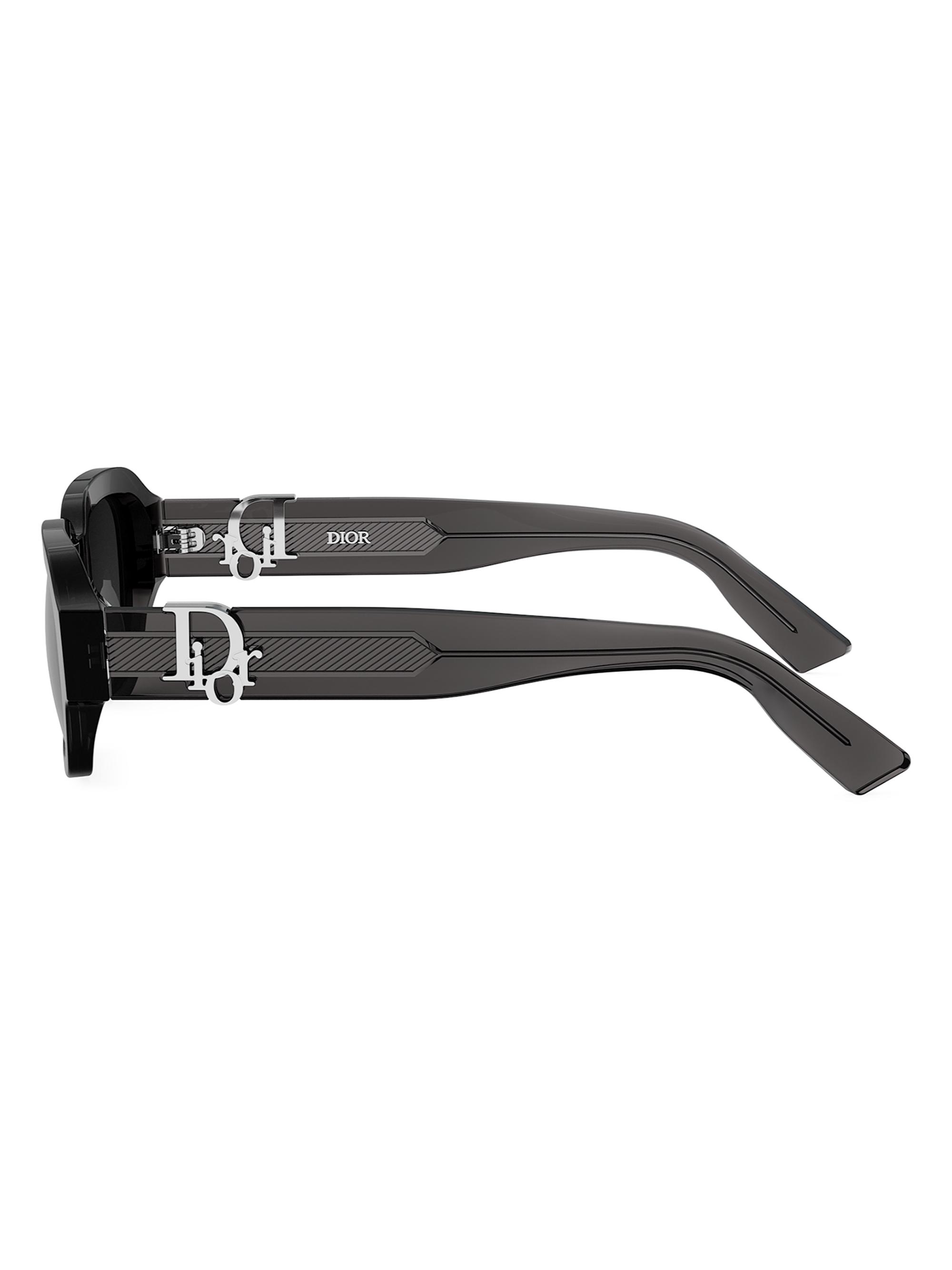 Dior DiorOblique S2I 52MM Rectangular Sunglasses | Saks Fifth Avenue