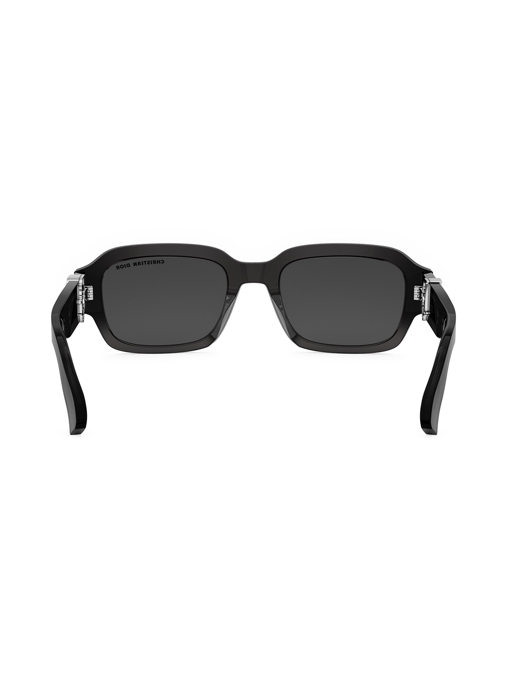 DIOR DiorOblique S2I 52MM Rectangular Sunglasses | Saks Fifth Avenue