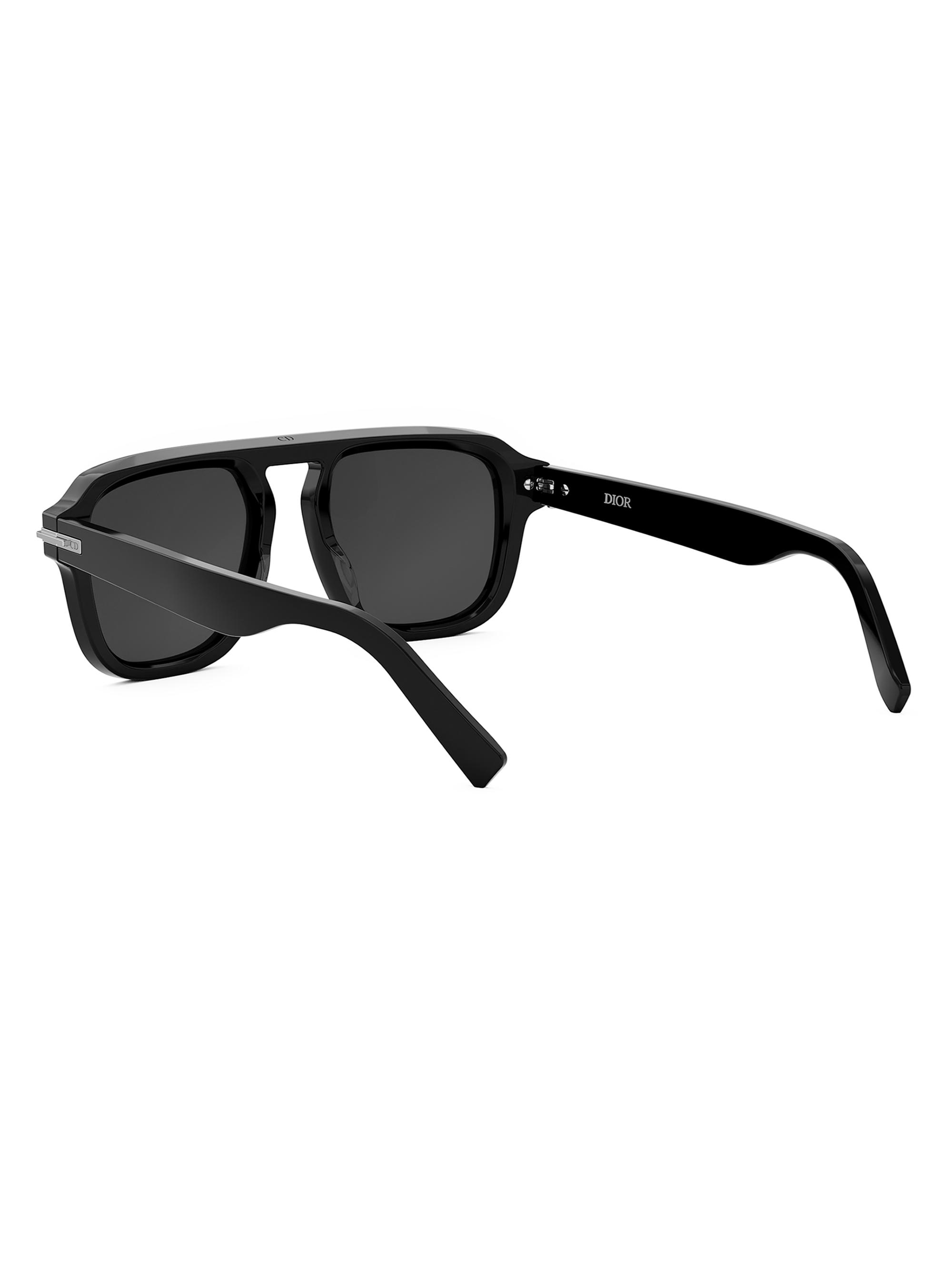 Dior DiorBlackSuit S15I 44MM Rectangular Sunglasses | Saks Fifth