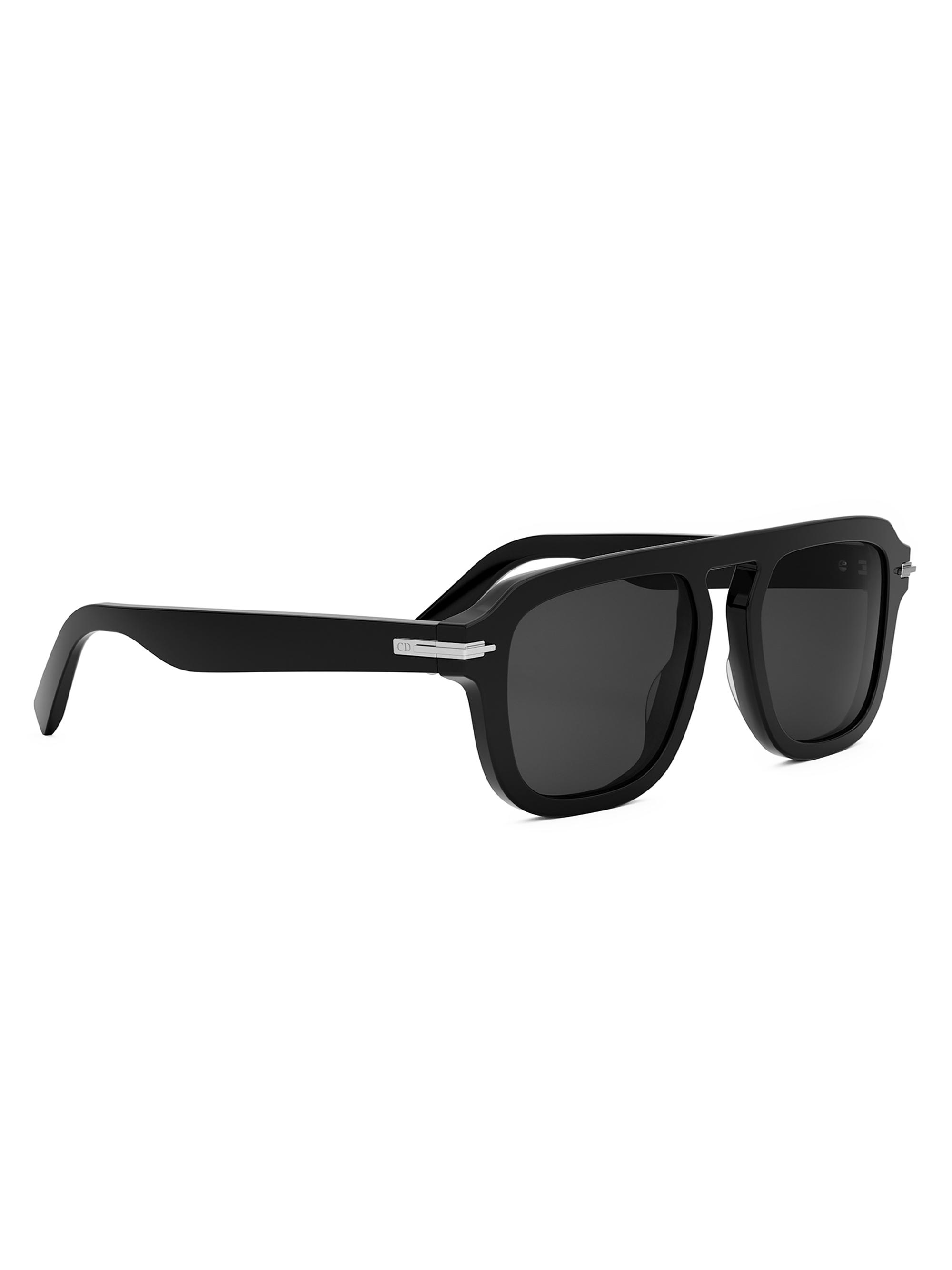 DIOR DiorBlackSuit S15I 44MM Rectangular Sunglasses | Saks Fifth