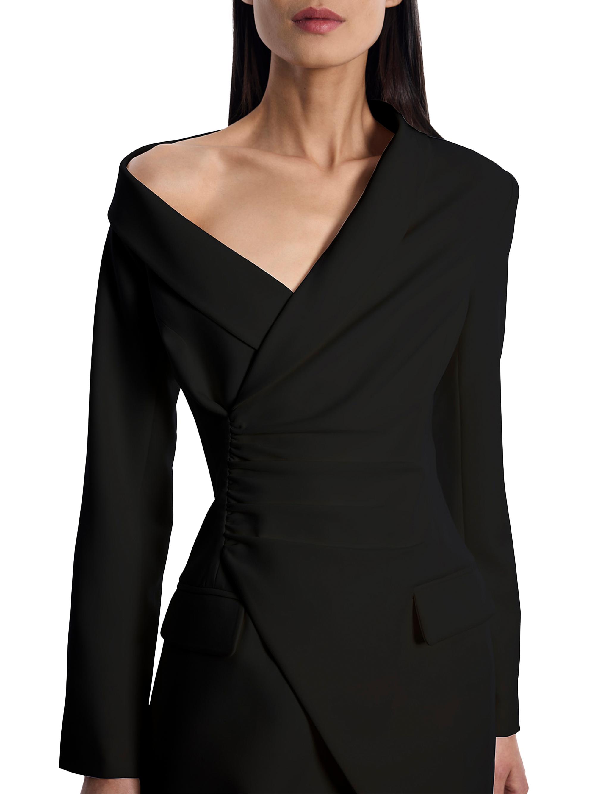 BCBGMAXAZRIA Asymmetrical Blazer Dress | Saks Fifth Avenue