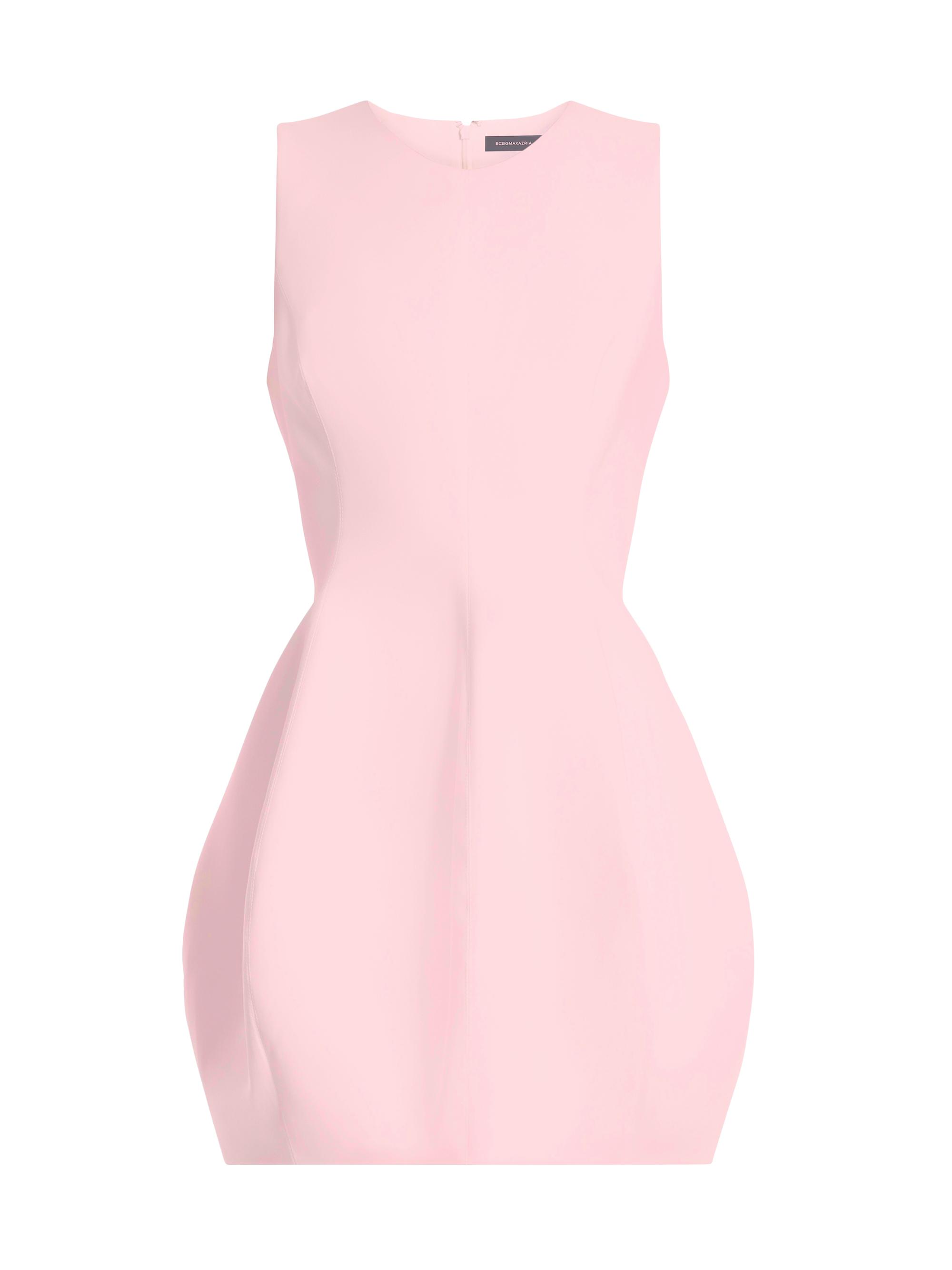 BCBGMAXAZRIA Women's Structured Bubble Minidress - Pink Blush