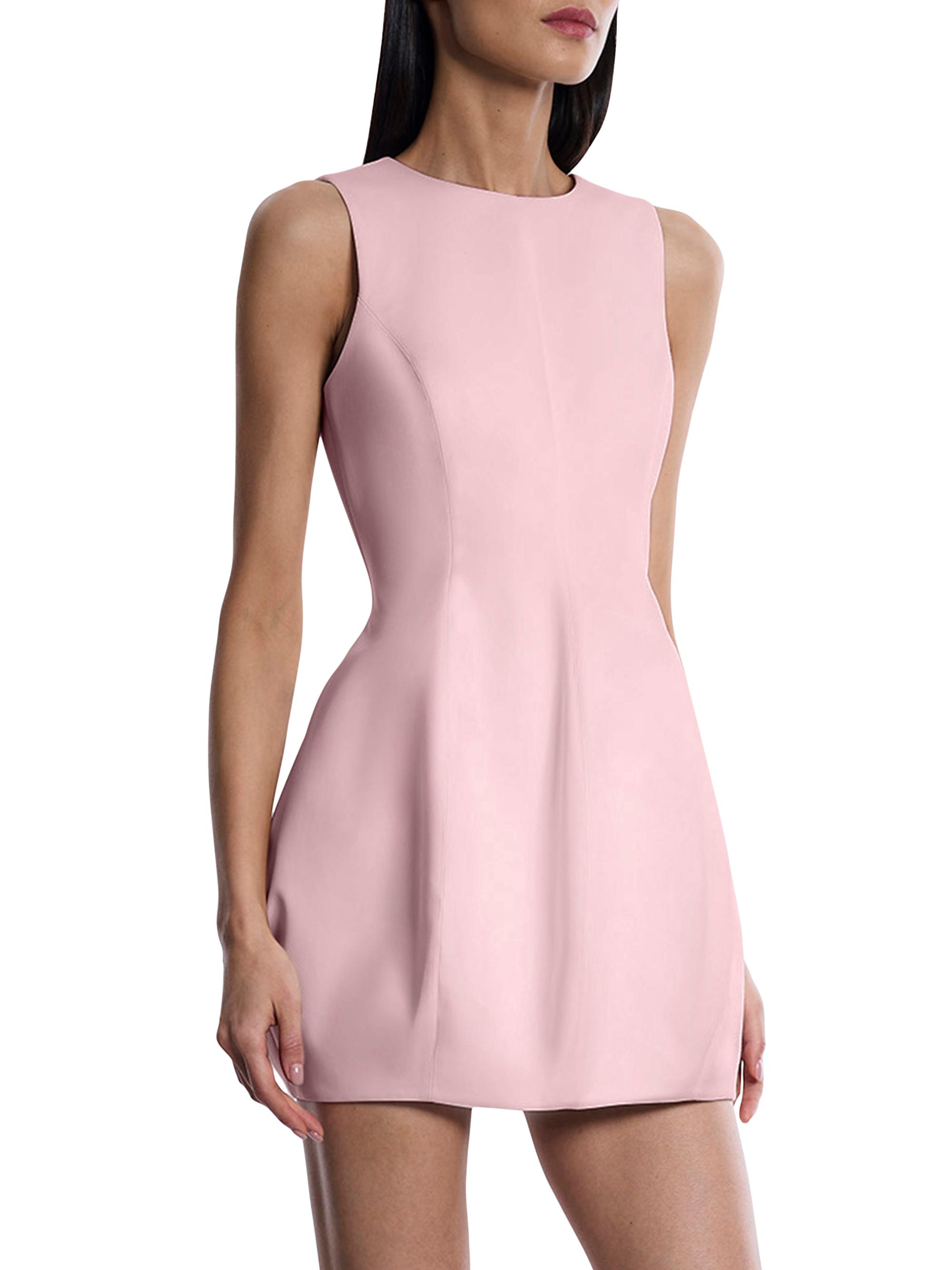 BCBGMAXAZRIA Women's Structured Bubble Minidress - Pink Blush | Thumbnail 5