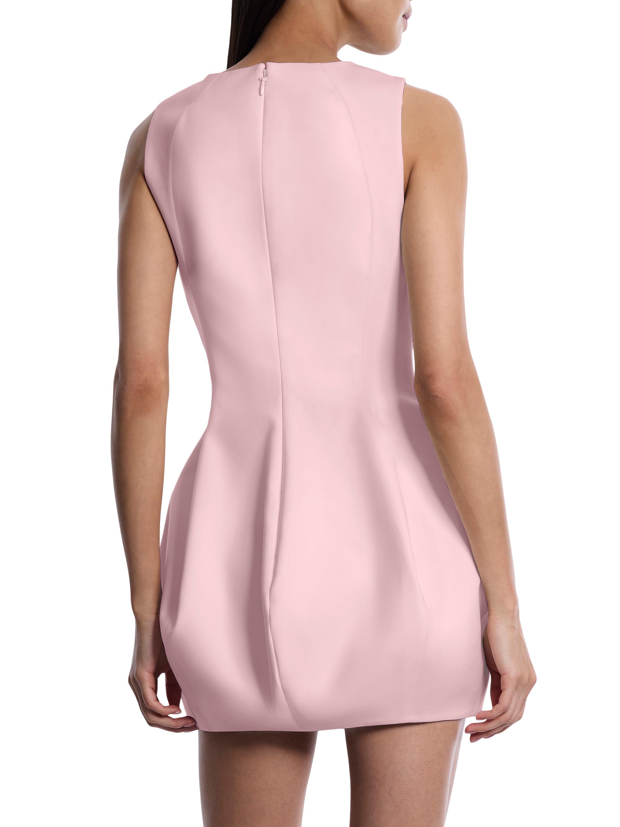 BCBGMAXAZRIA Women's Structured Bubble Minidress - Pink Blush | Thumbnail 6