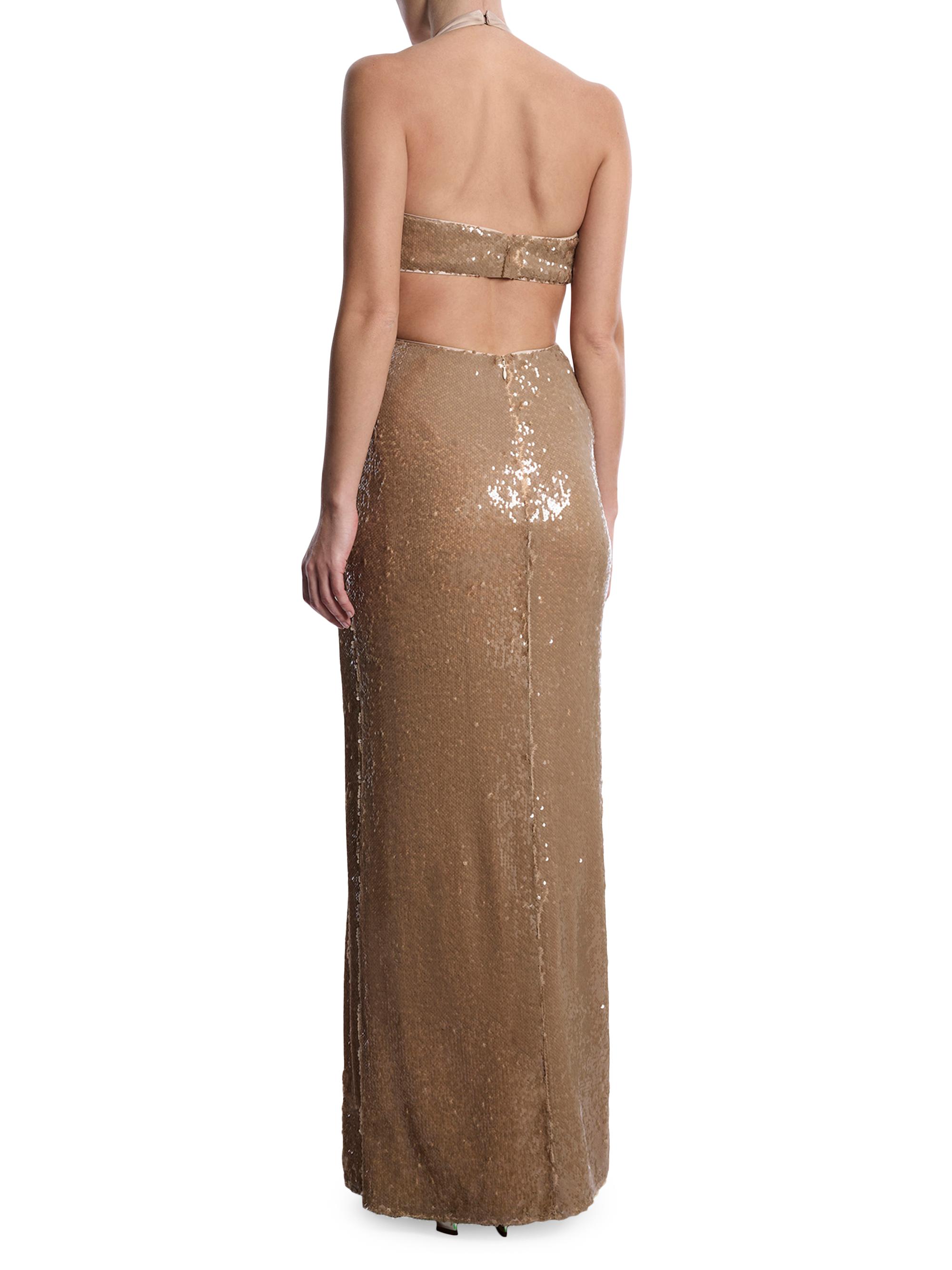 bcbg cut out maxi dress NWT BCBG MAXAZRIA FIONA CUT OUT FRONT SLIT GOWN / MAXI DRESS SZ 10 $300