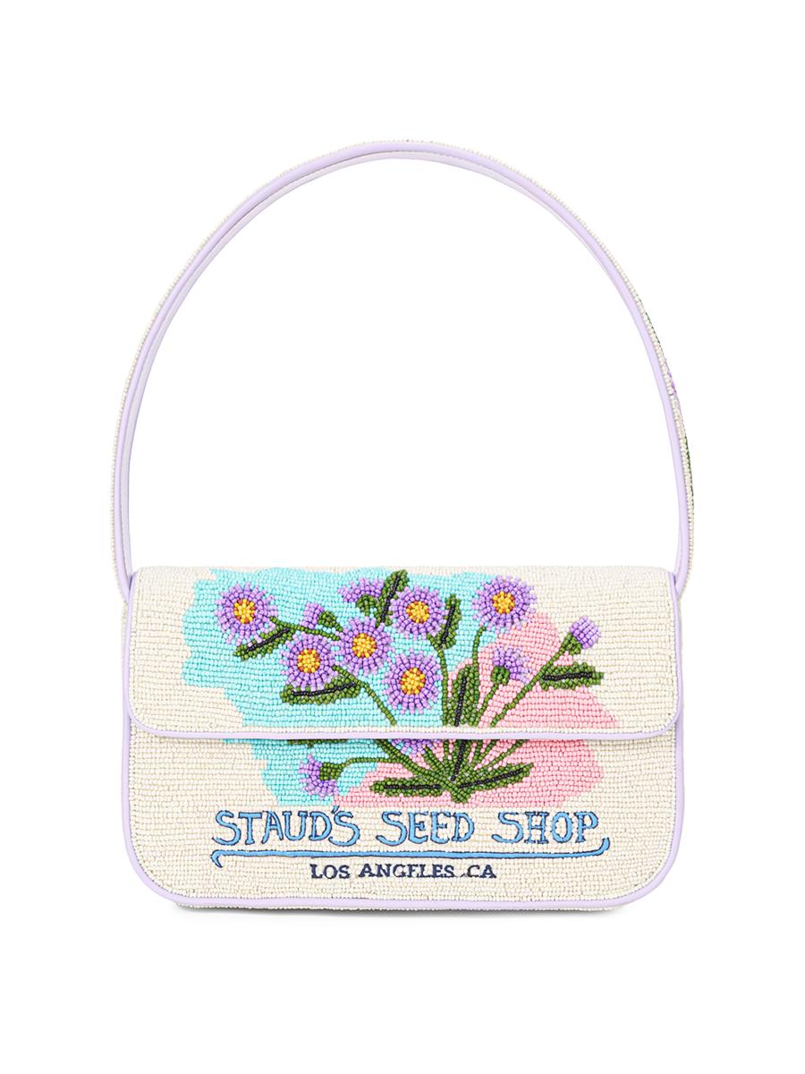 Staud Women's Tommy Beaded Shoulder Bag