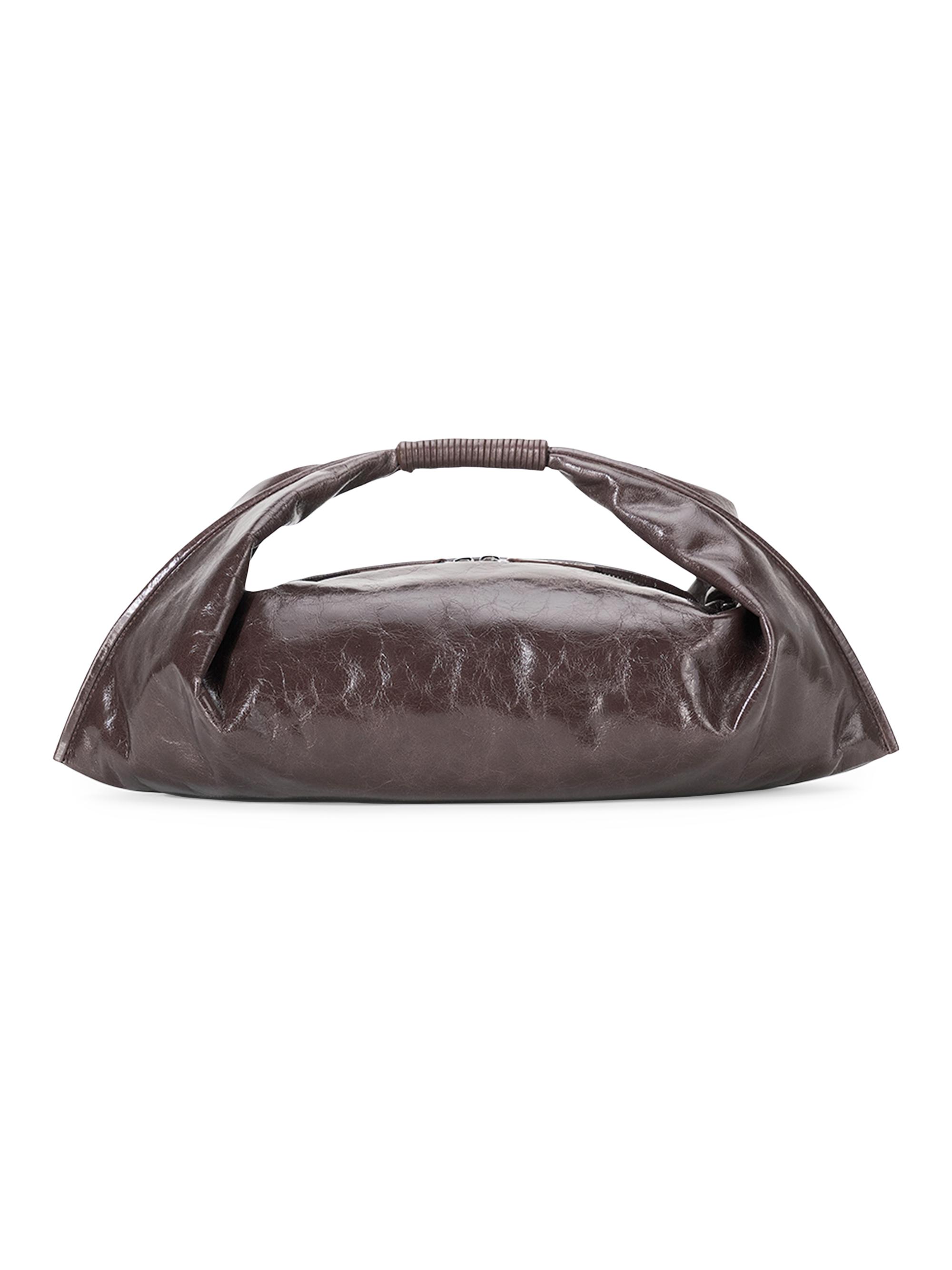 Staud Women's Mini Ronnie Leather Top Handle Bag - Espresso
