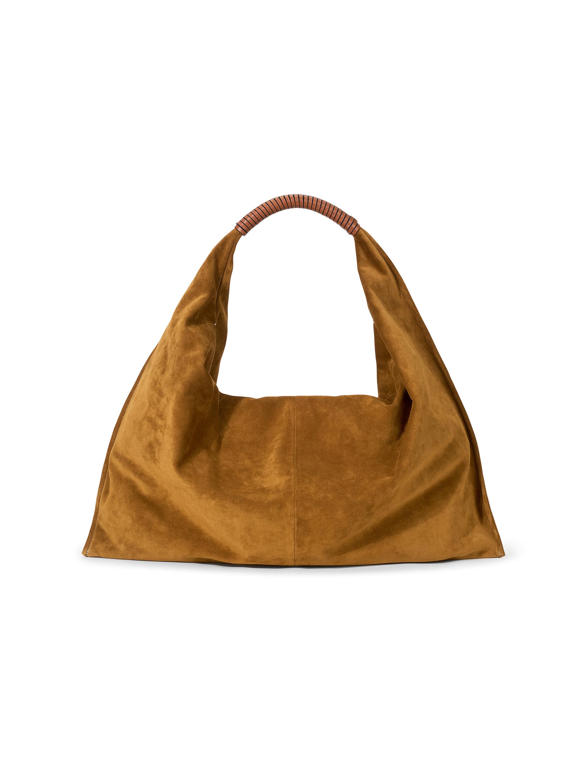 Staud Women's Ronnie Suede Hobo Bag - Tan