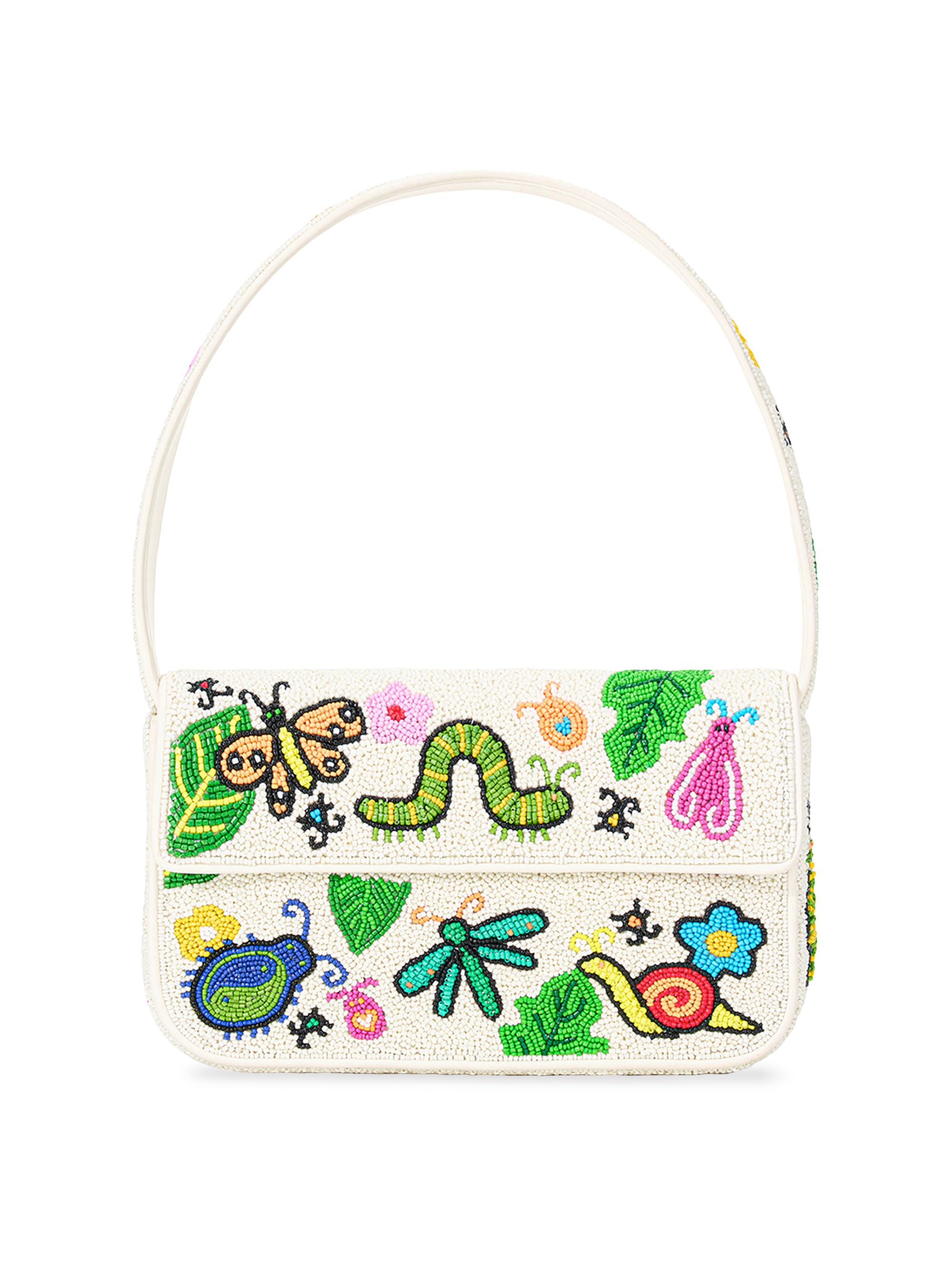 Staud Women's Tommy Beaded Shoulder Bag - Bug Out