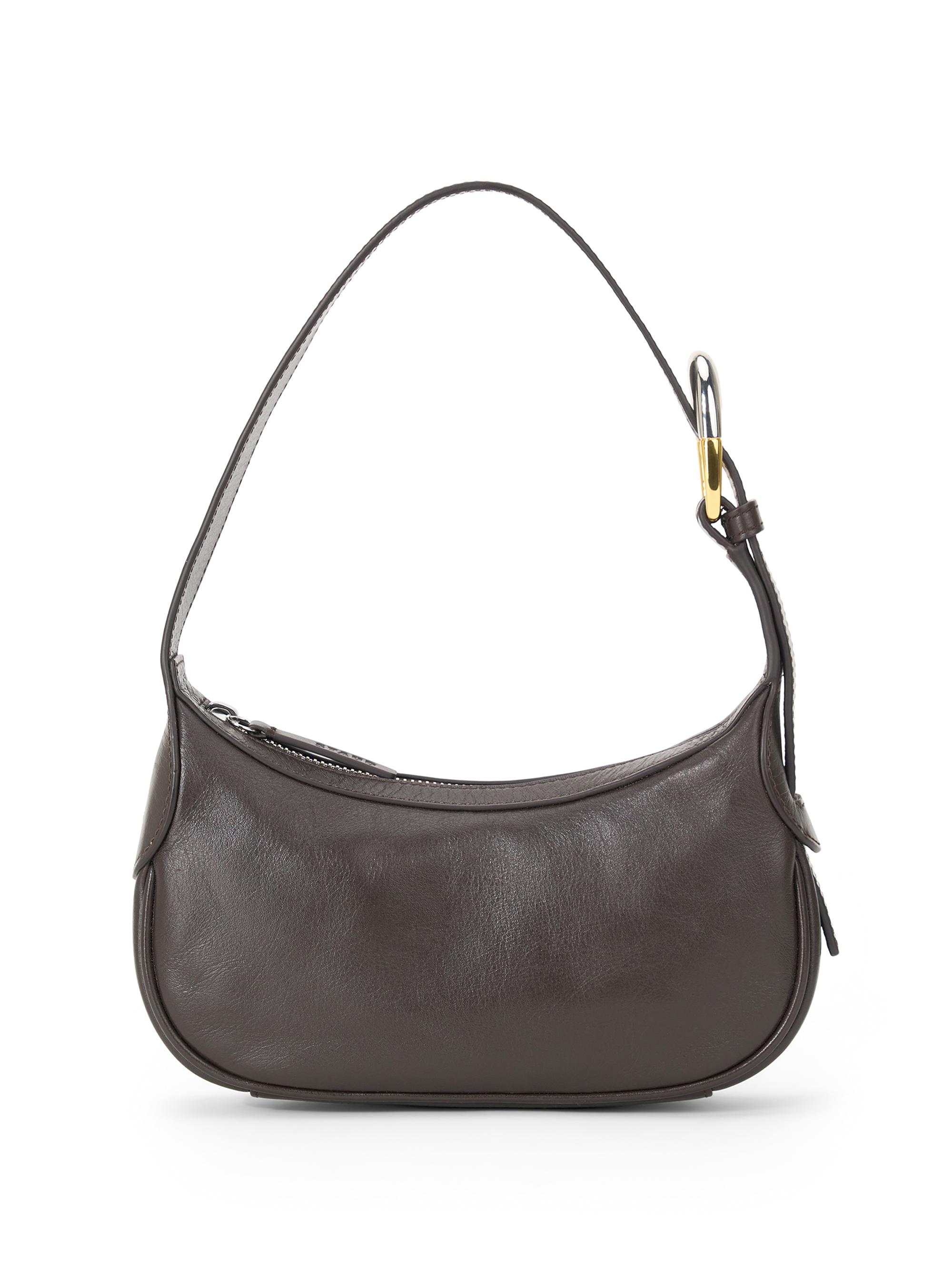Staud Women's Owen Leather Shoulder Bag - Espresso