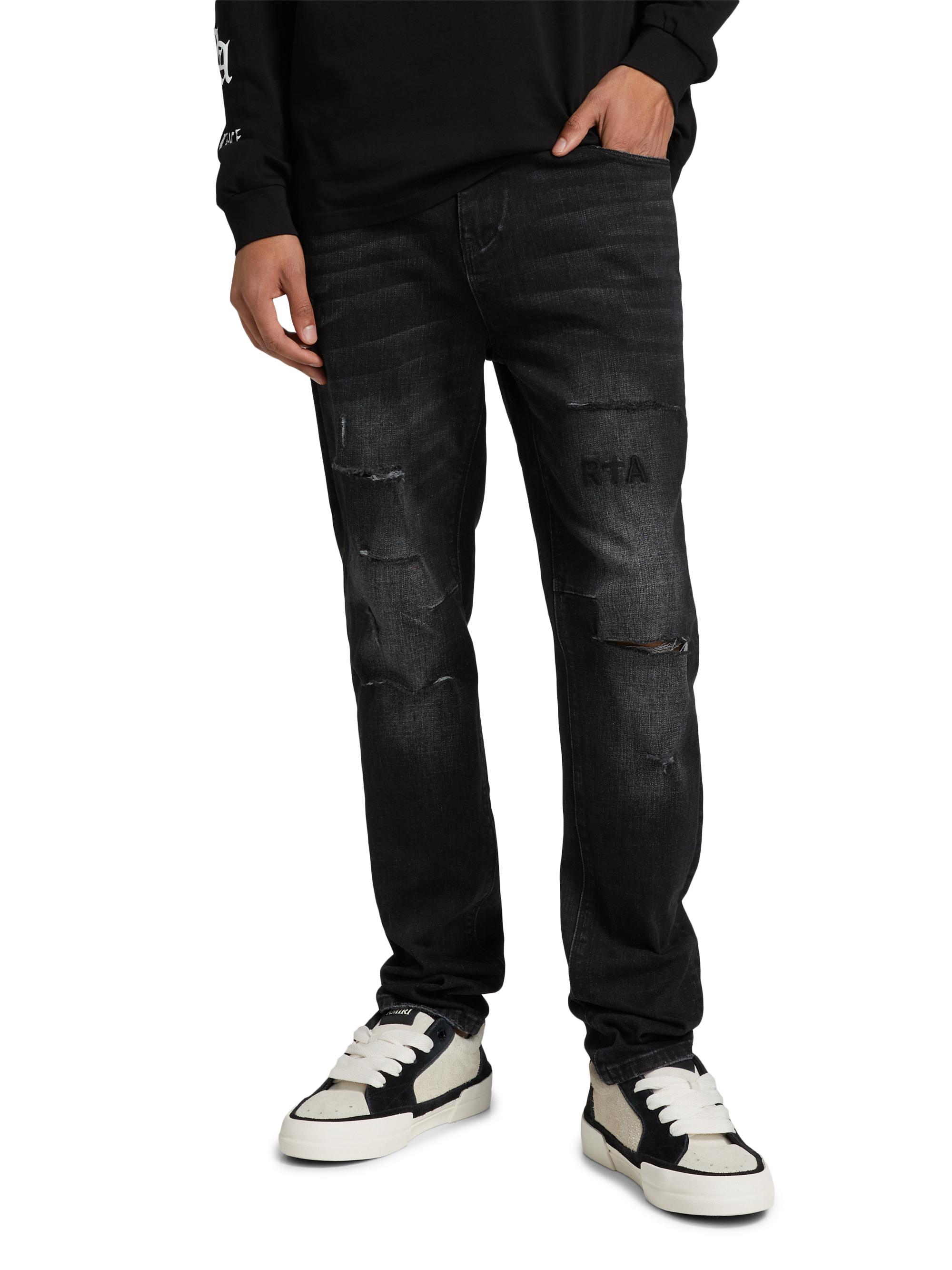 RTA Bryant Distressed Skinny Jeans Saks Fifth Avenue - Main Image