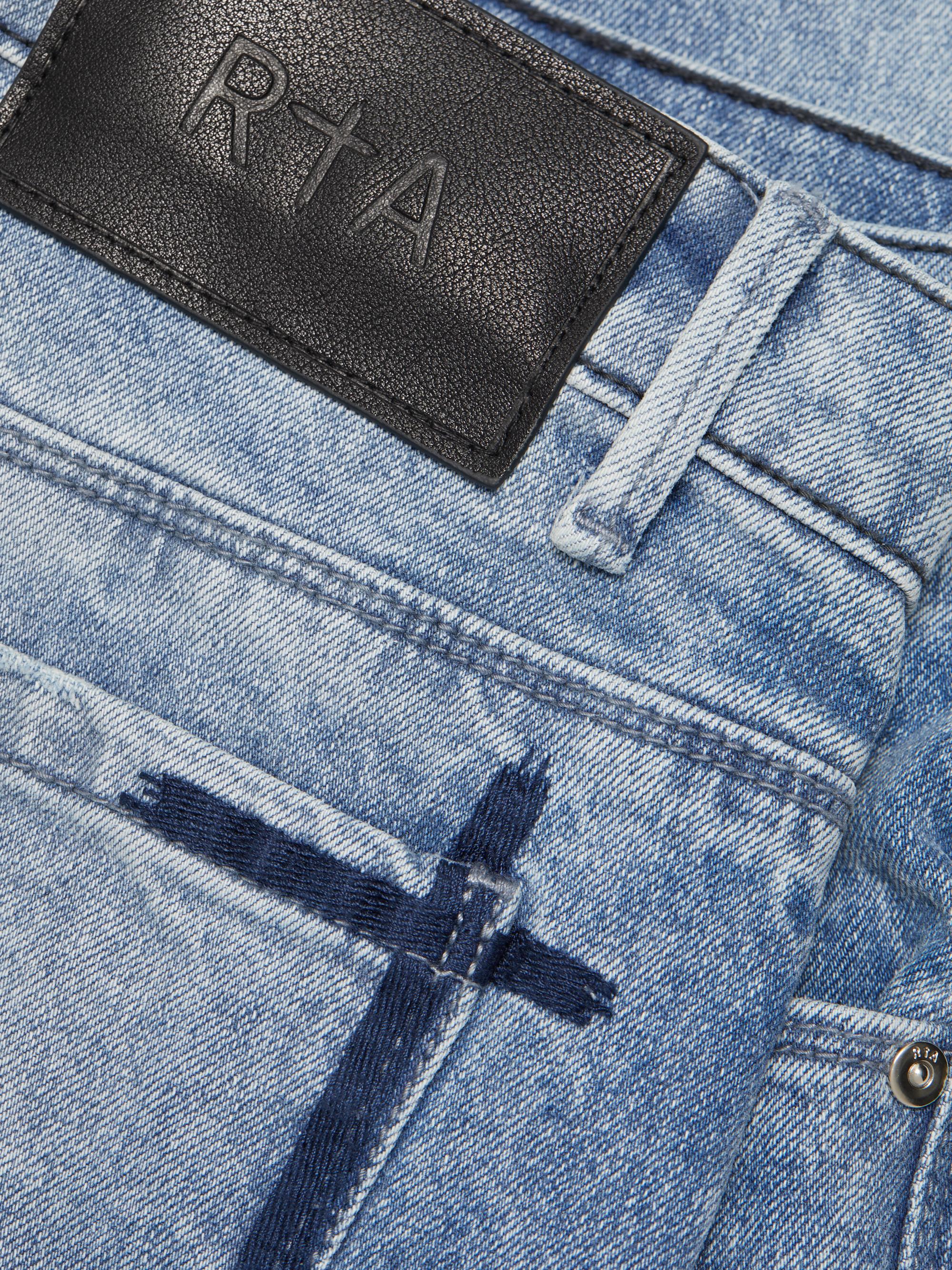 RTA Bryant Distressed Skinny Jeans | Saks Fifth Avenue