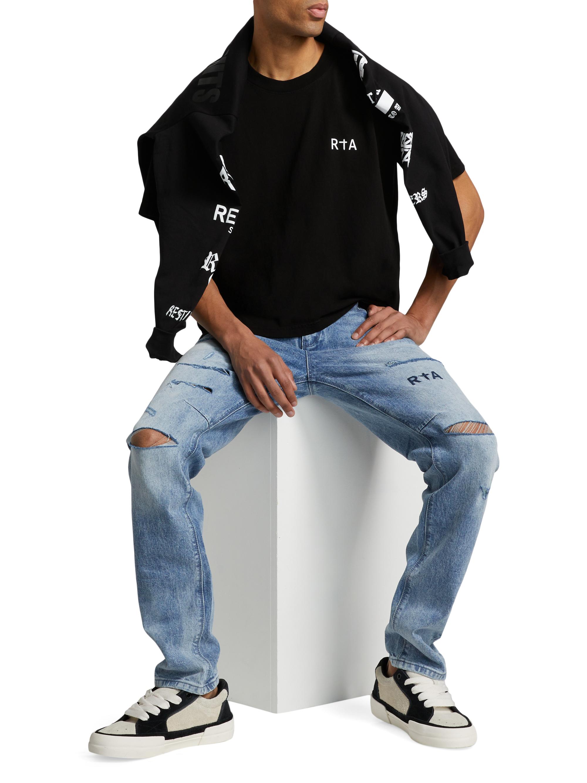 RTA Bryant Distressed Skinny Jeans | Saks Fifth Avenue