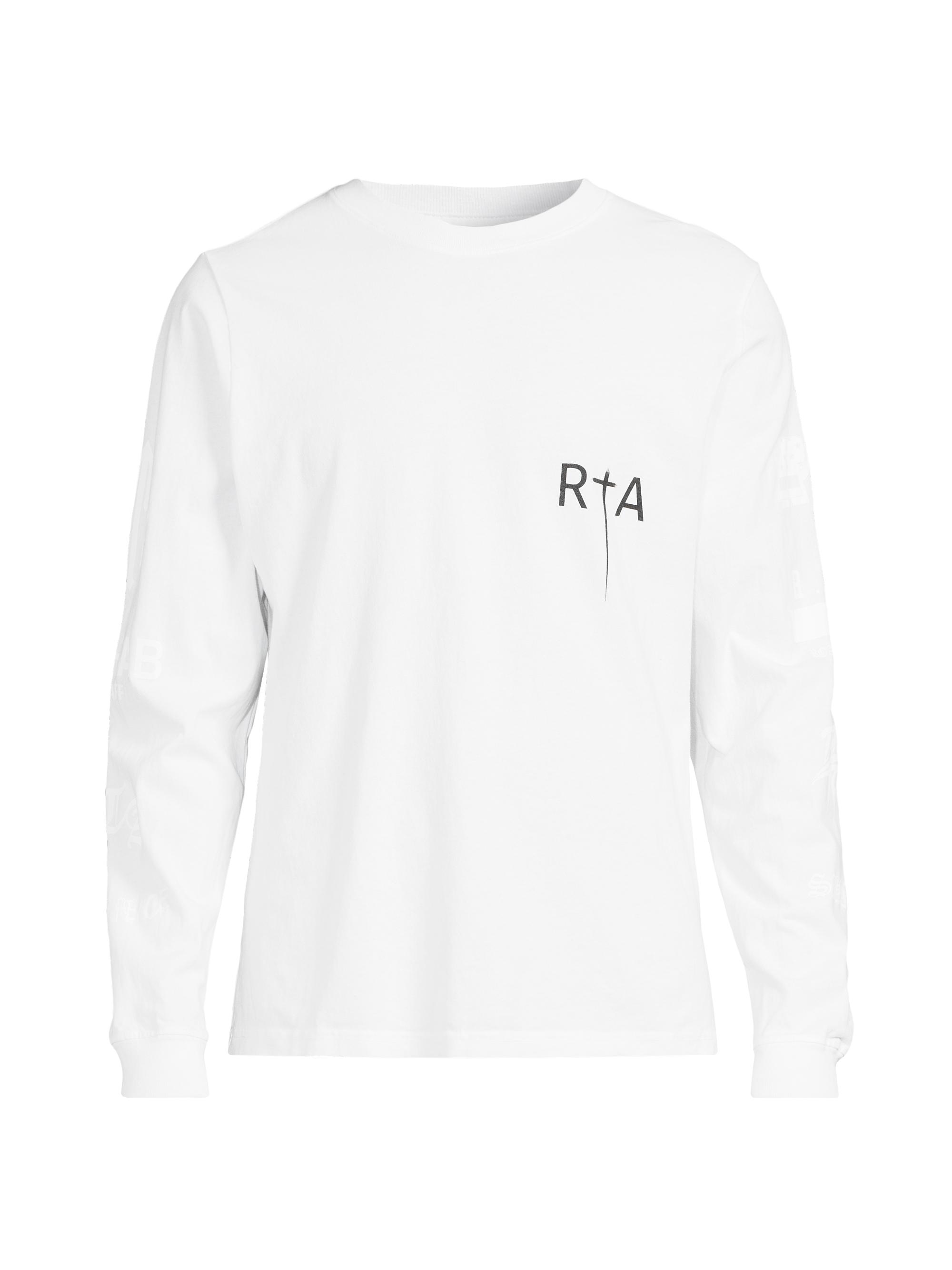 RTA Men's Greatest Hits Long-Sleeve T-Shirt - White Greatest Hits