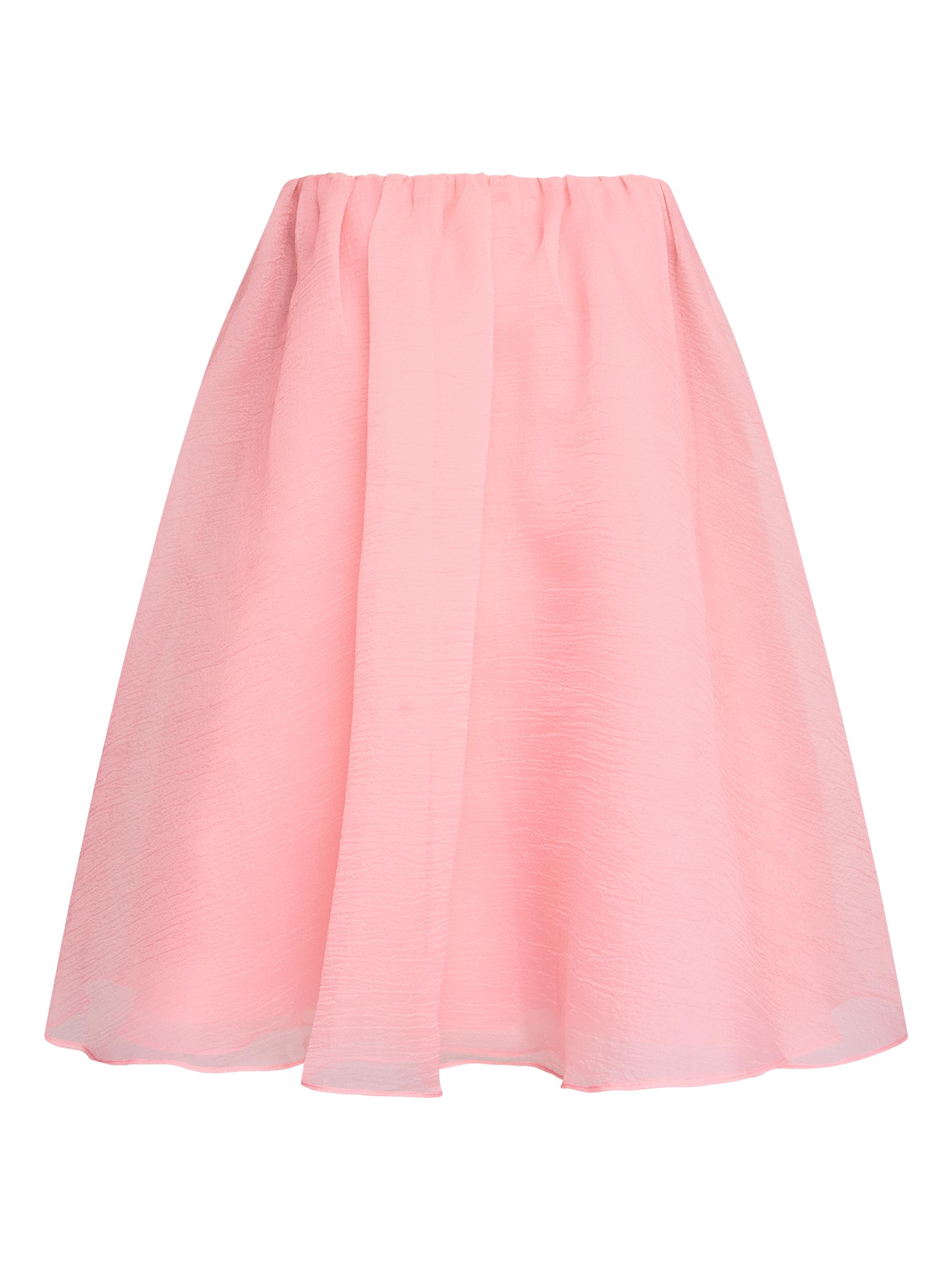 Halston Women's Charlie Textured Organza Strapless Minidress - Salmon Rose