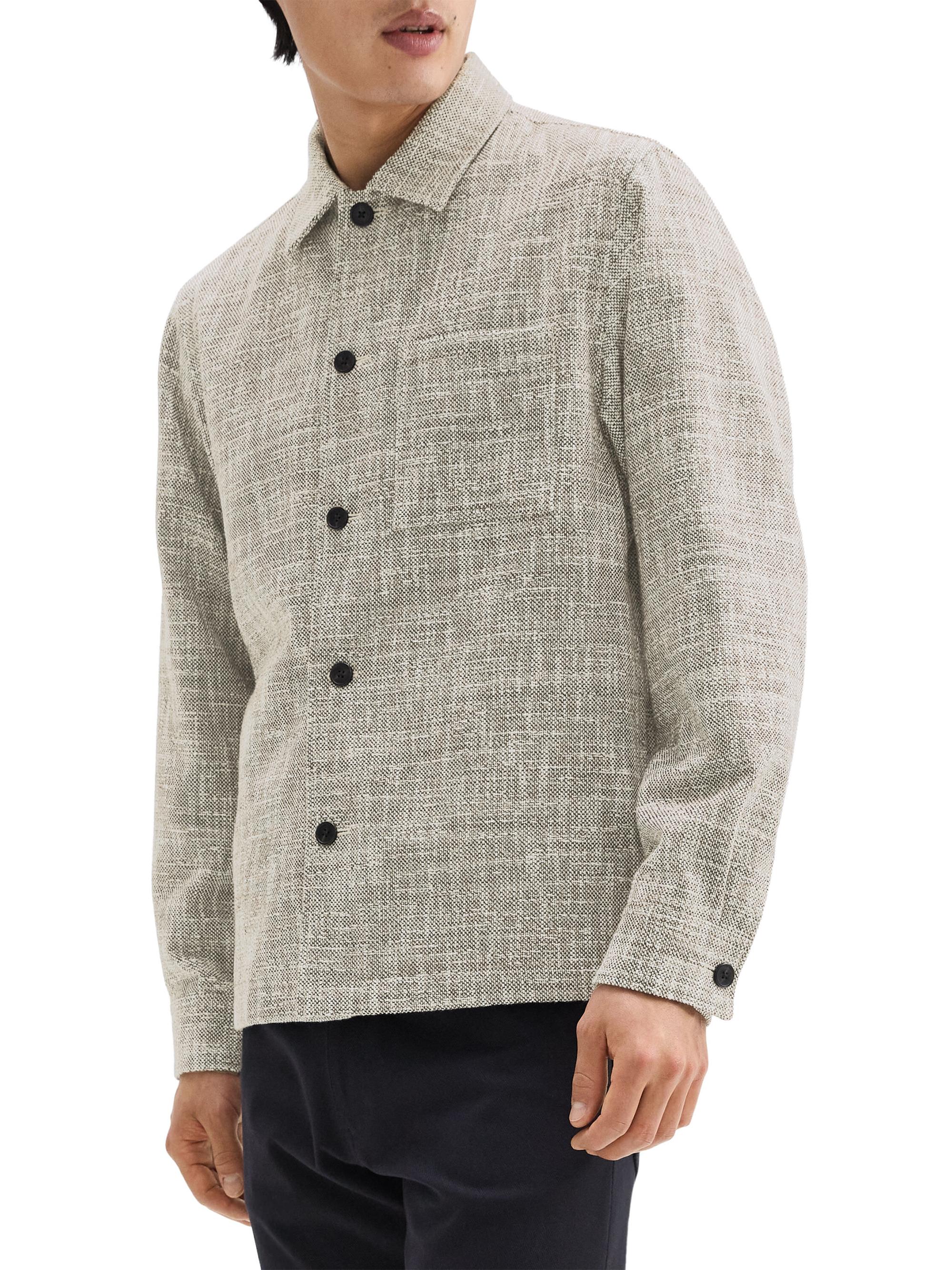 Theory Tweed Canvas Overshirt | Saks Fifth Avenue