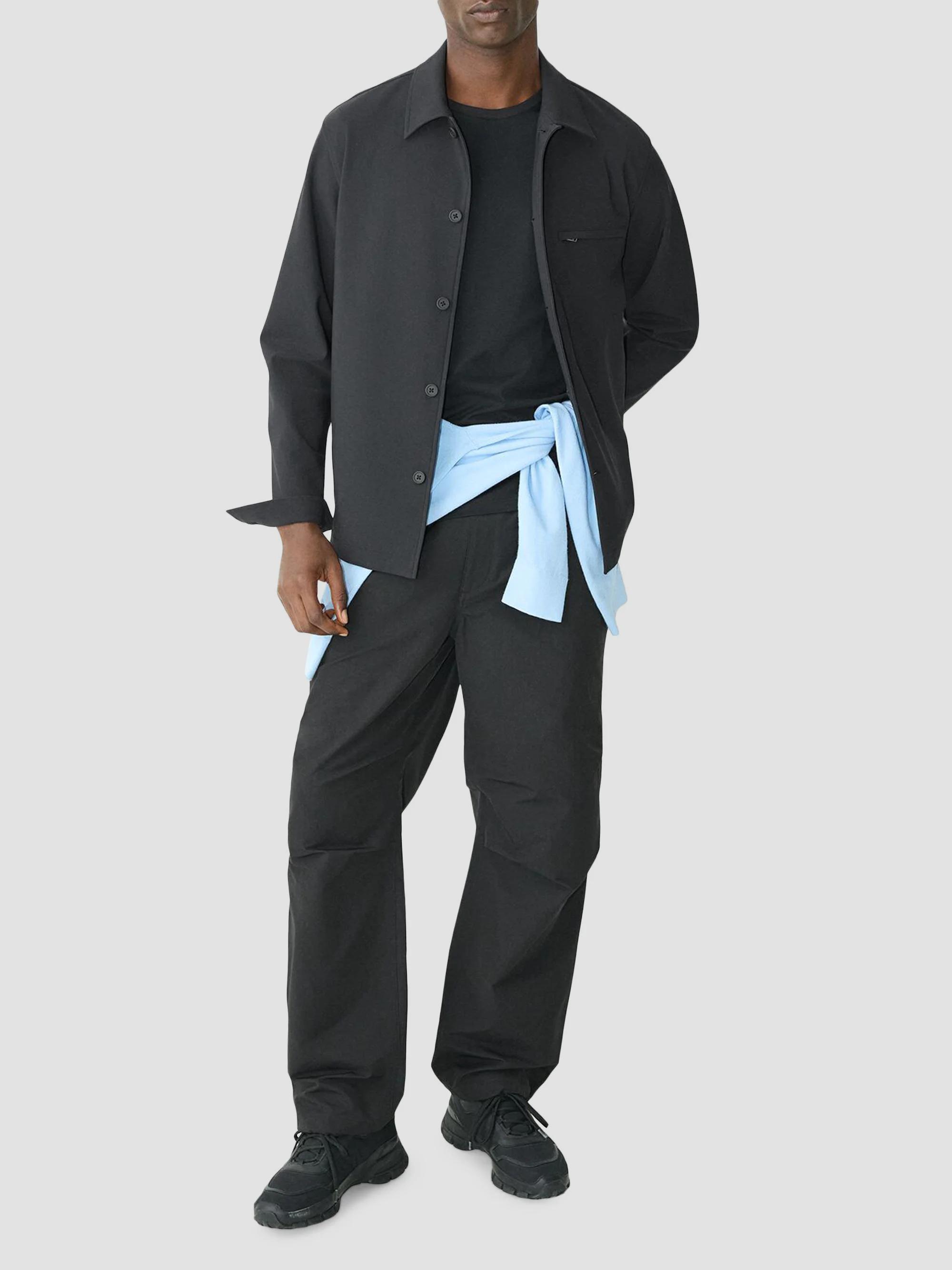 Theory Precision Ponte Overshirt | Saks Fifth Avenue