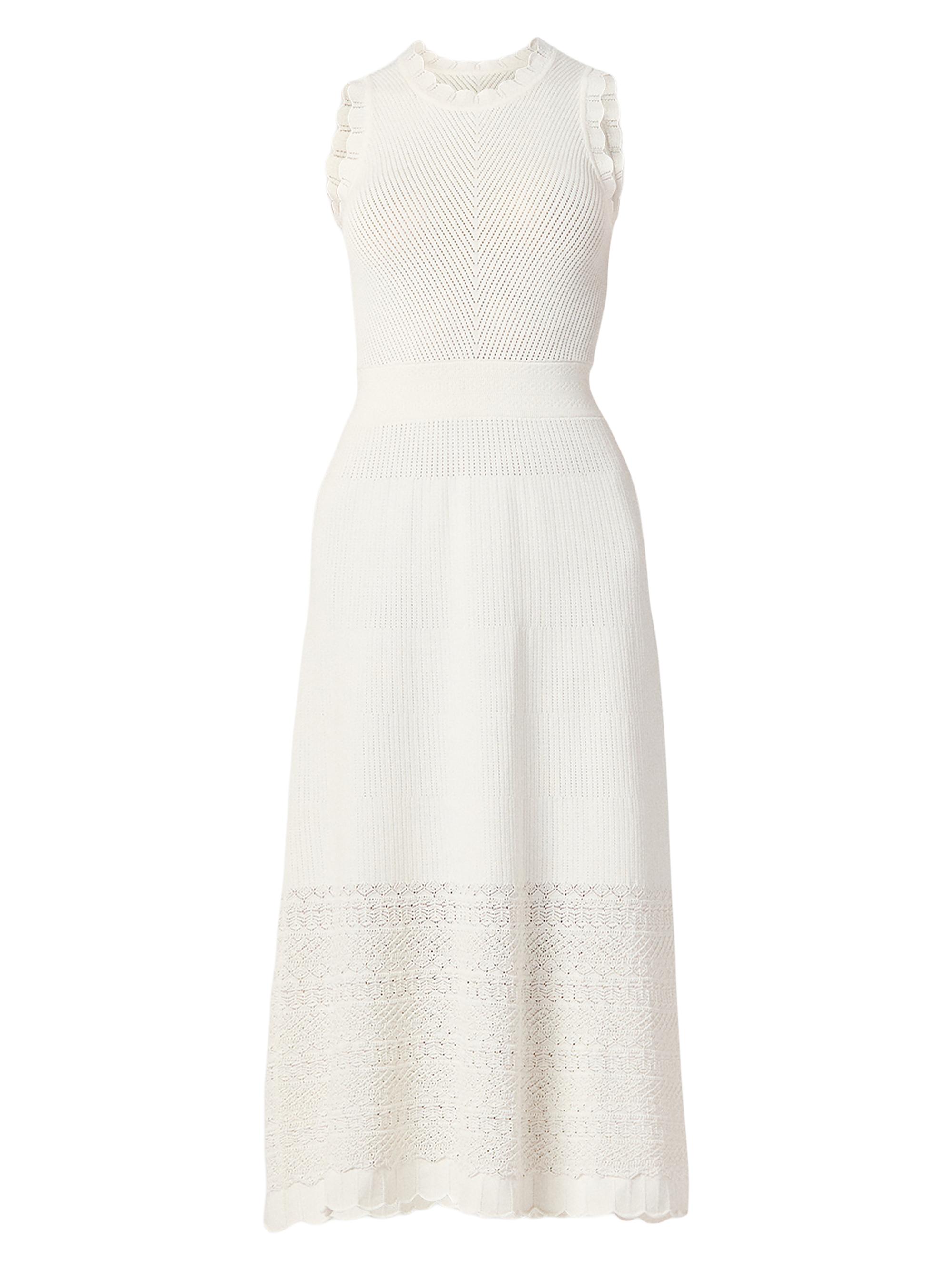 Shoshanna Women's Brooke Knit A-Line Midi-Dress -