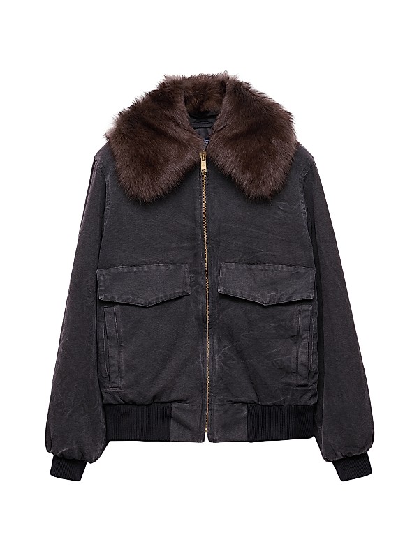 Shop Prada Canvas Blouson Jacket | Saks Fifth Avenue Shop Prada Canvas Blouson Jacket | Saks Fifth Avenue