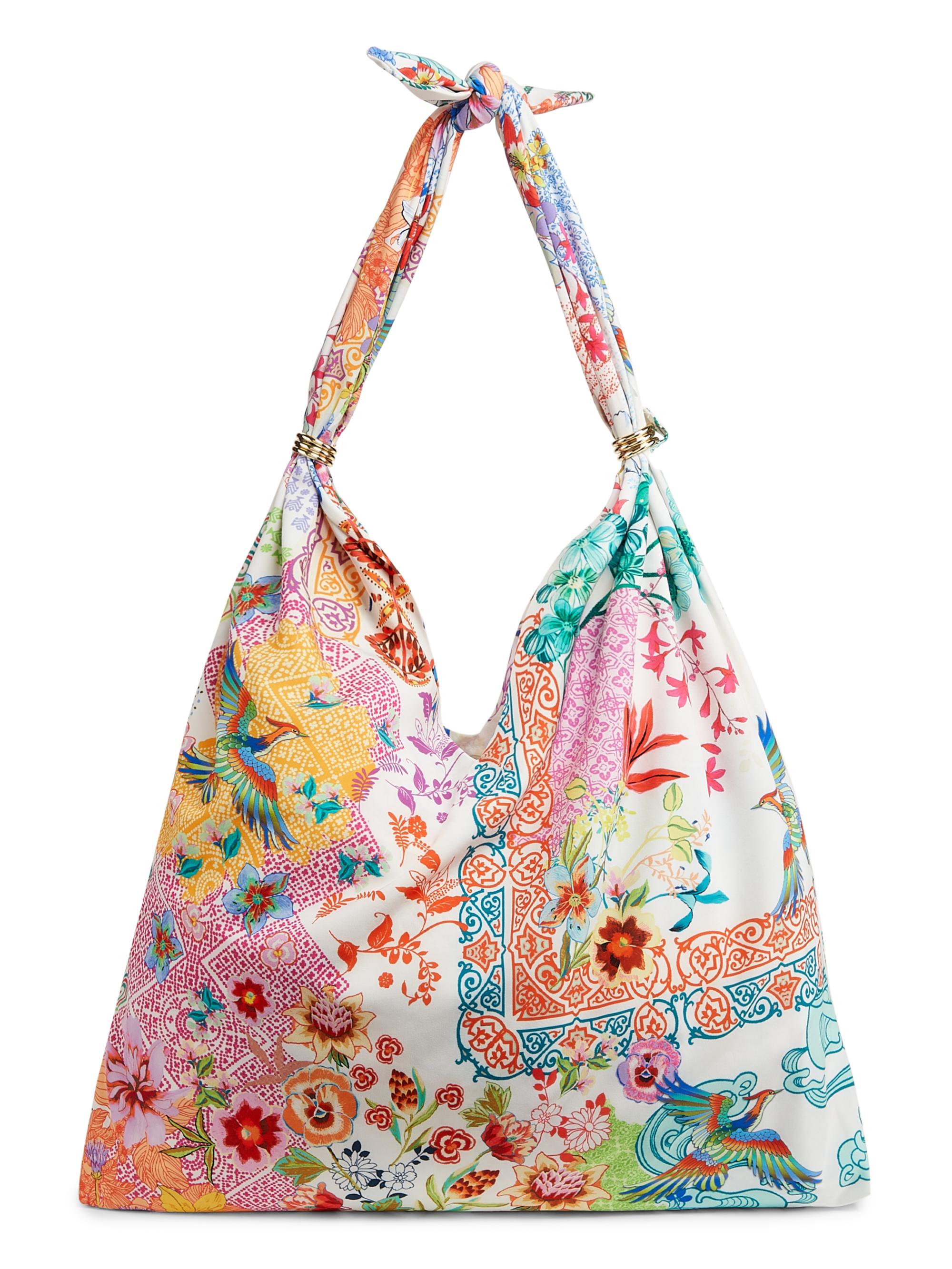 Johnny Was Paula Floral Ring Beach Bag Saks Fifth Avenue