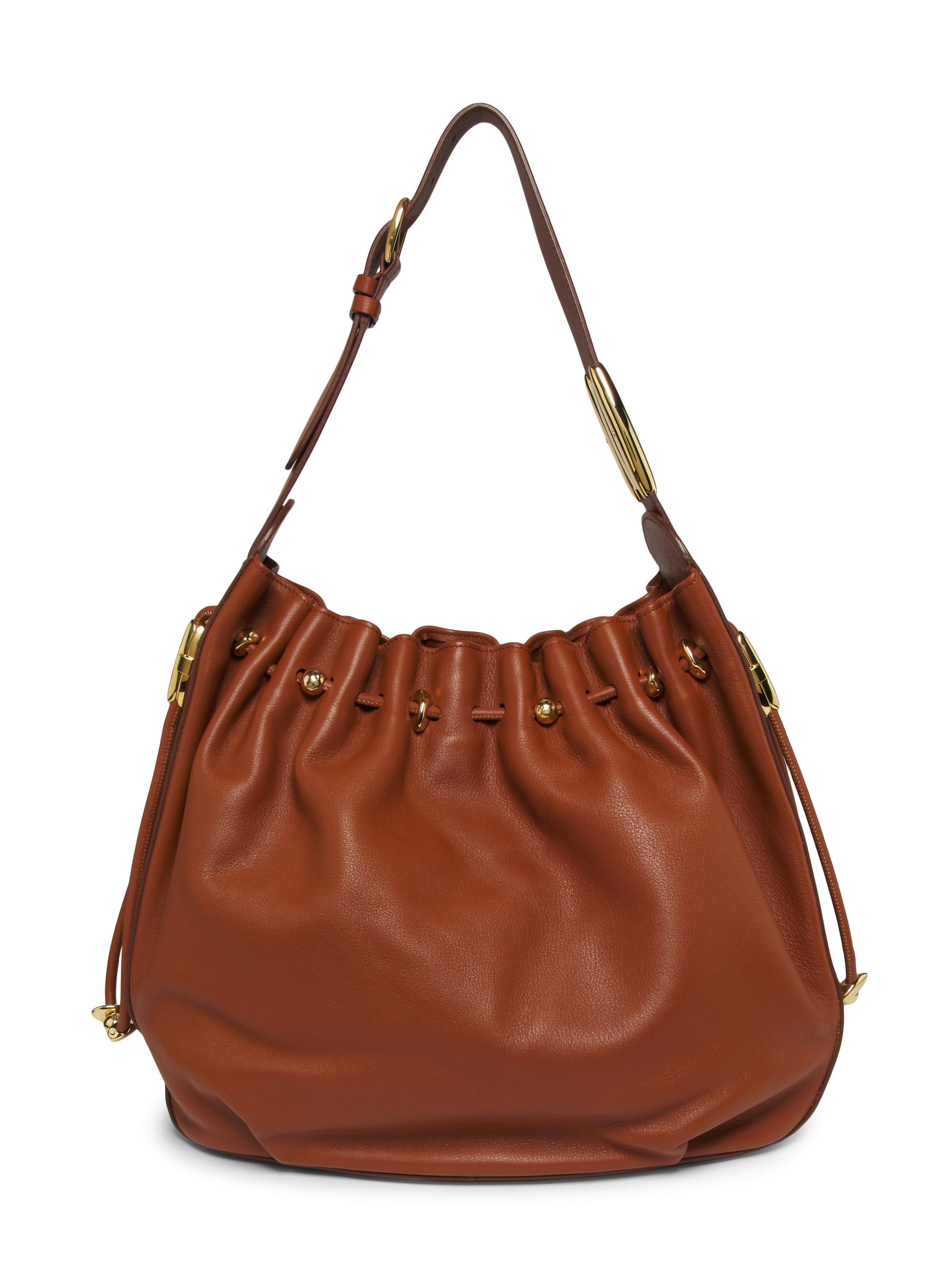 Dries Van Noten Grip Snakeskin-Embossed Bucket Bag | Saks Fifth Avenue