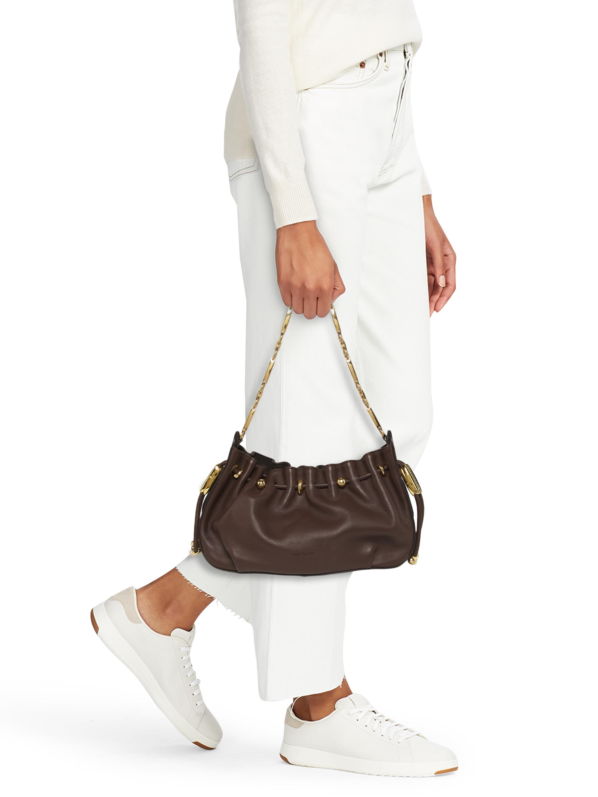 Halcyon Leather Chain Shoulder Bag