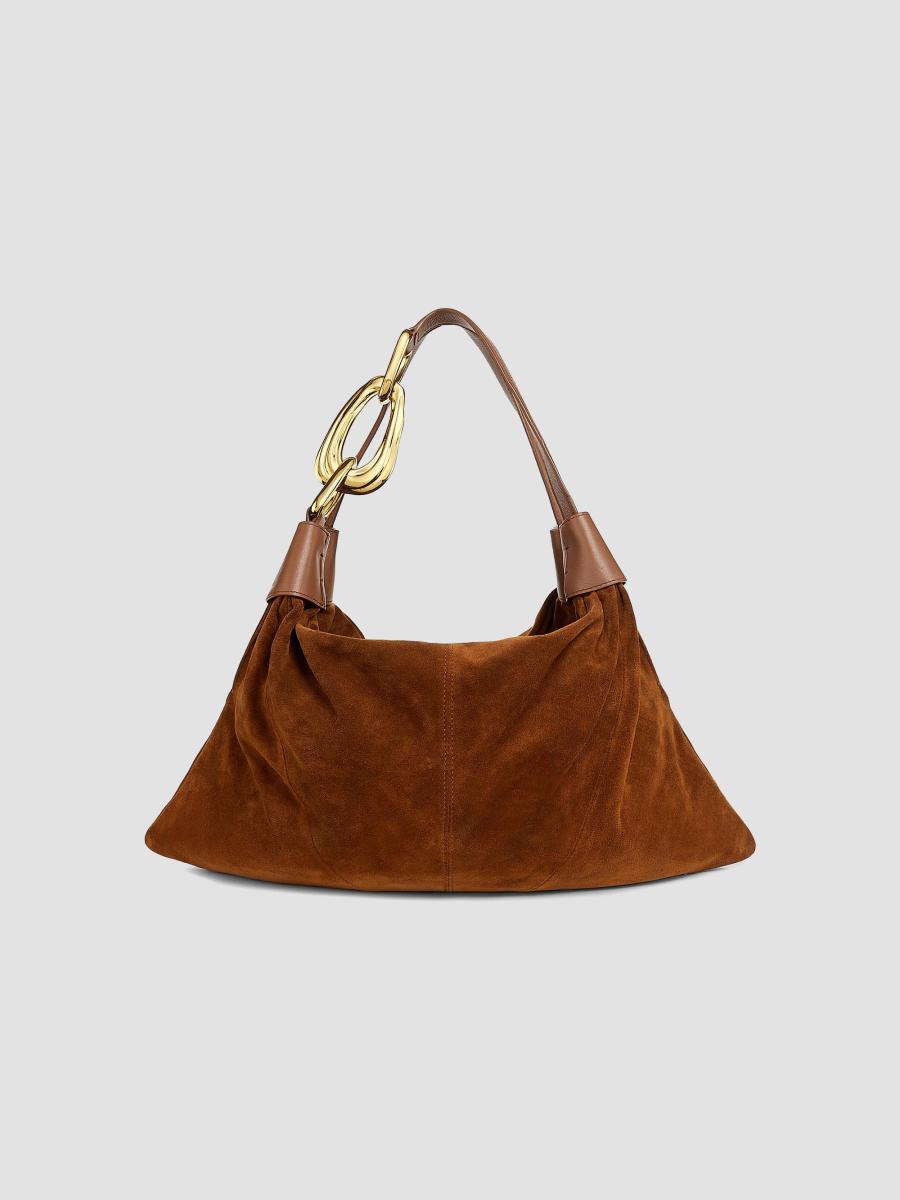 Zimmermann Small Trampoline Suede Hobo Bag | Saks Fifth Avenue
