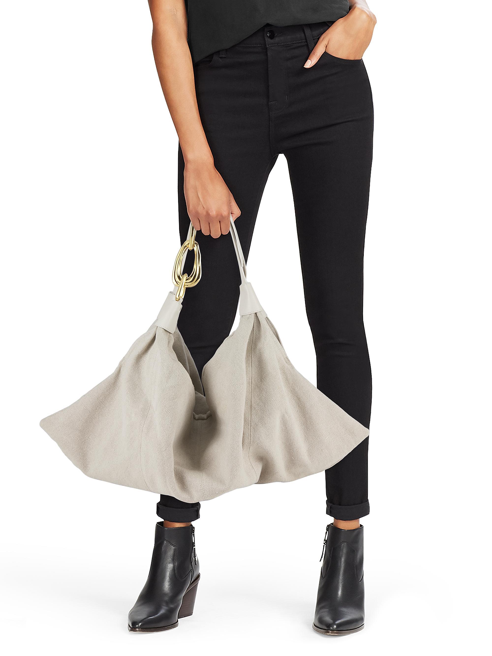 Zimmermann Small Trampoline Suede Hobo Bag | Saks Fifth Avenue