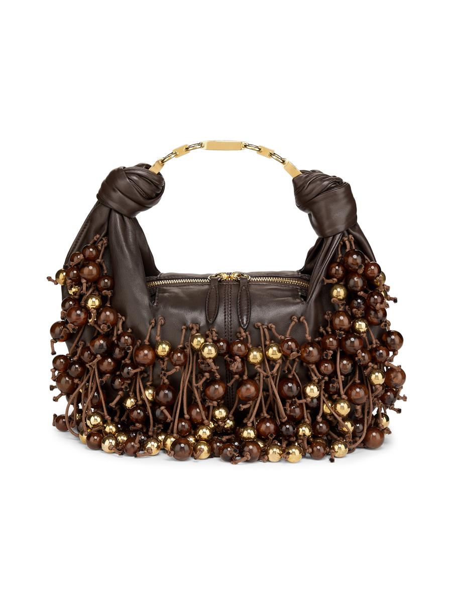 Zimmermann Foam Beaded Leather Top Handle Bag | Saks Fifth Avenue