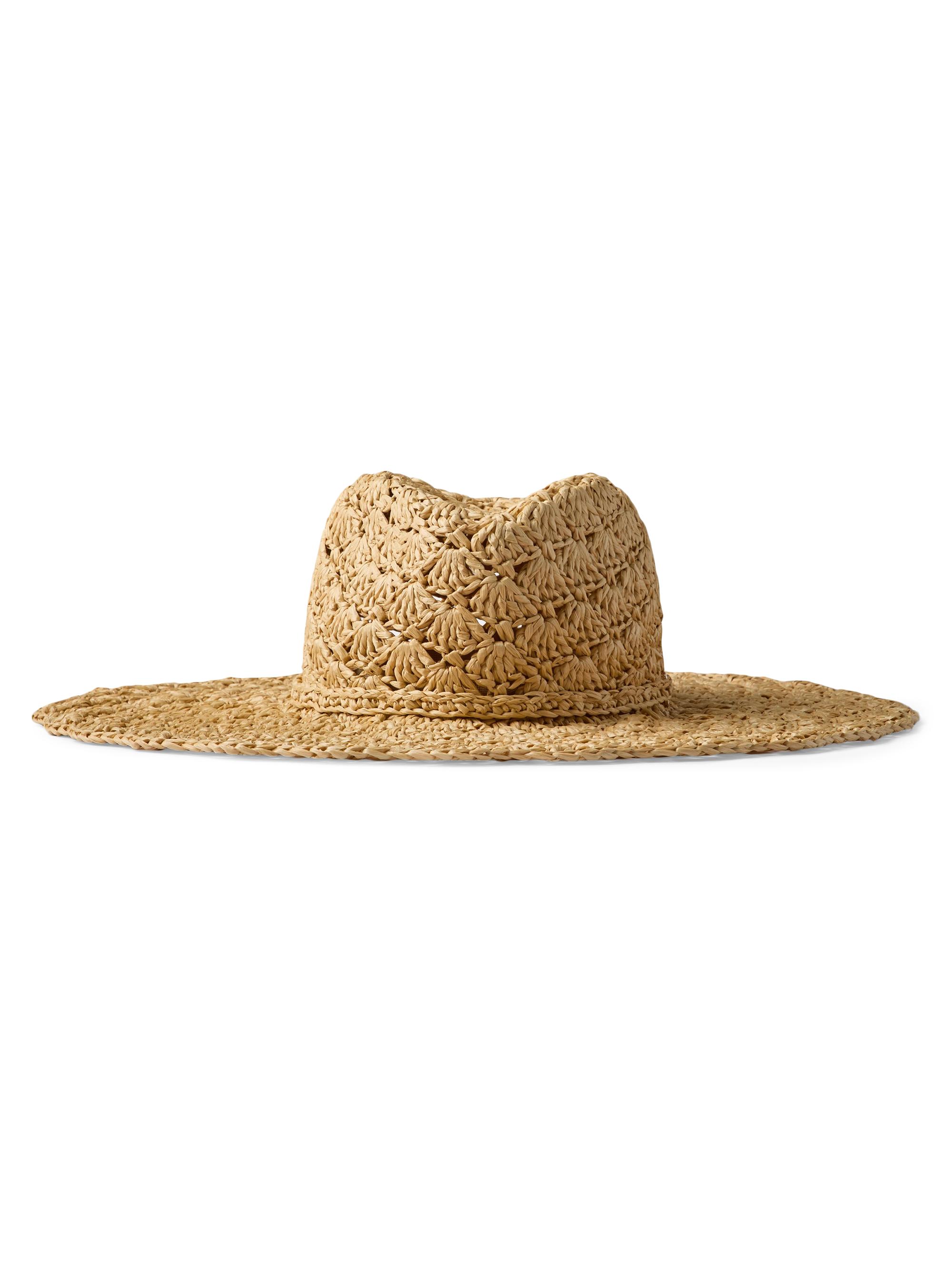 Valentino Garavani Women's Fedora Escape Raffia Hat - Natural