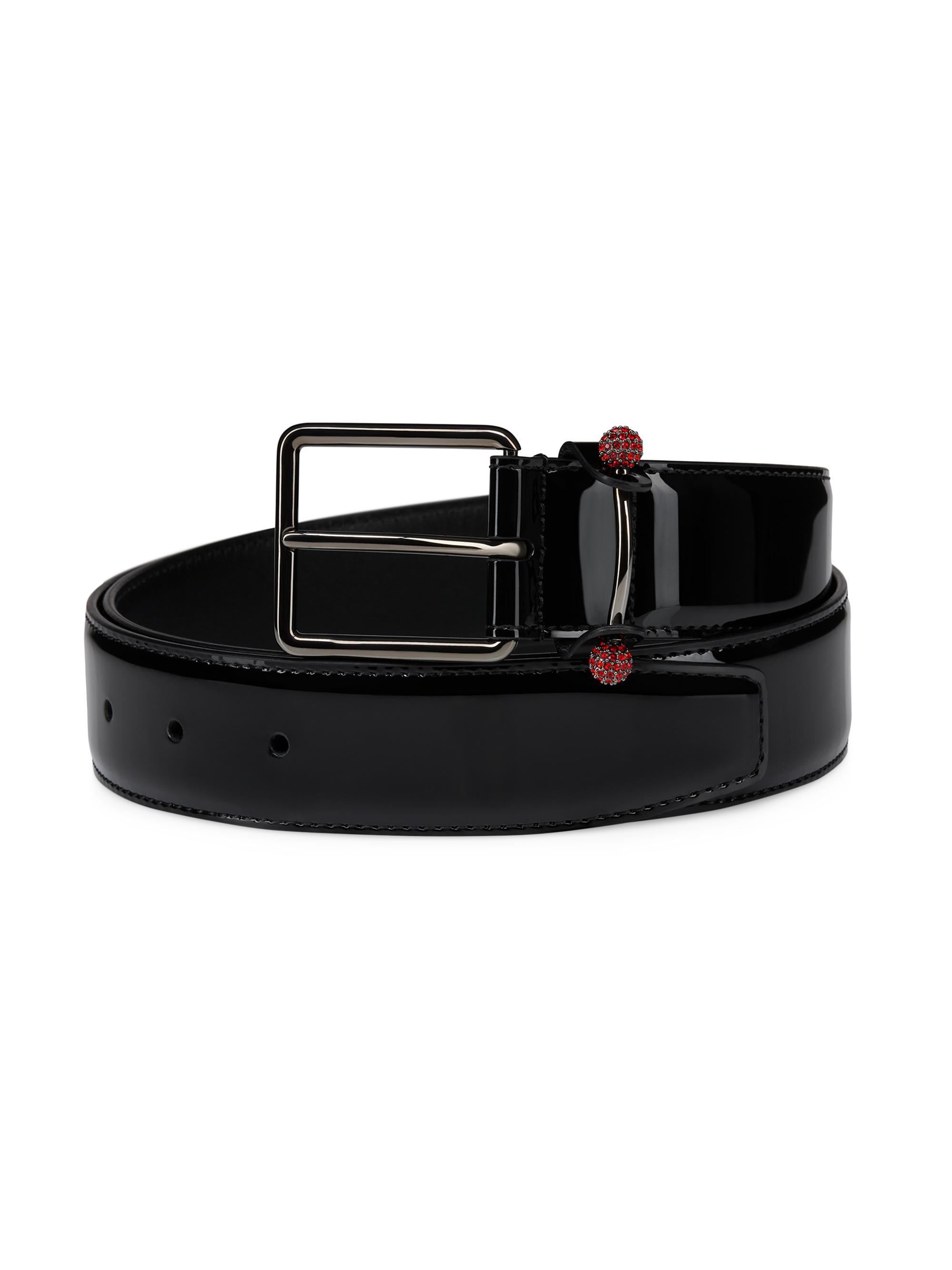 Christian Louboutin Men's Chambeliss Belt - Black