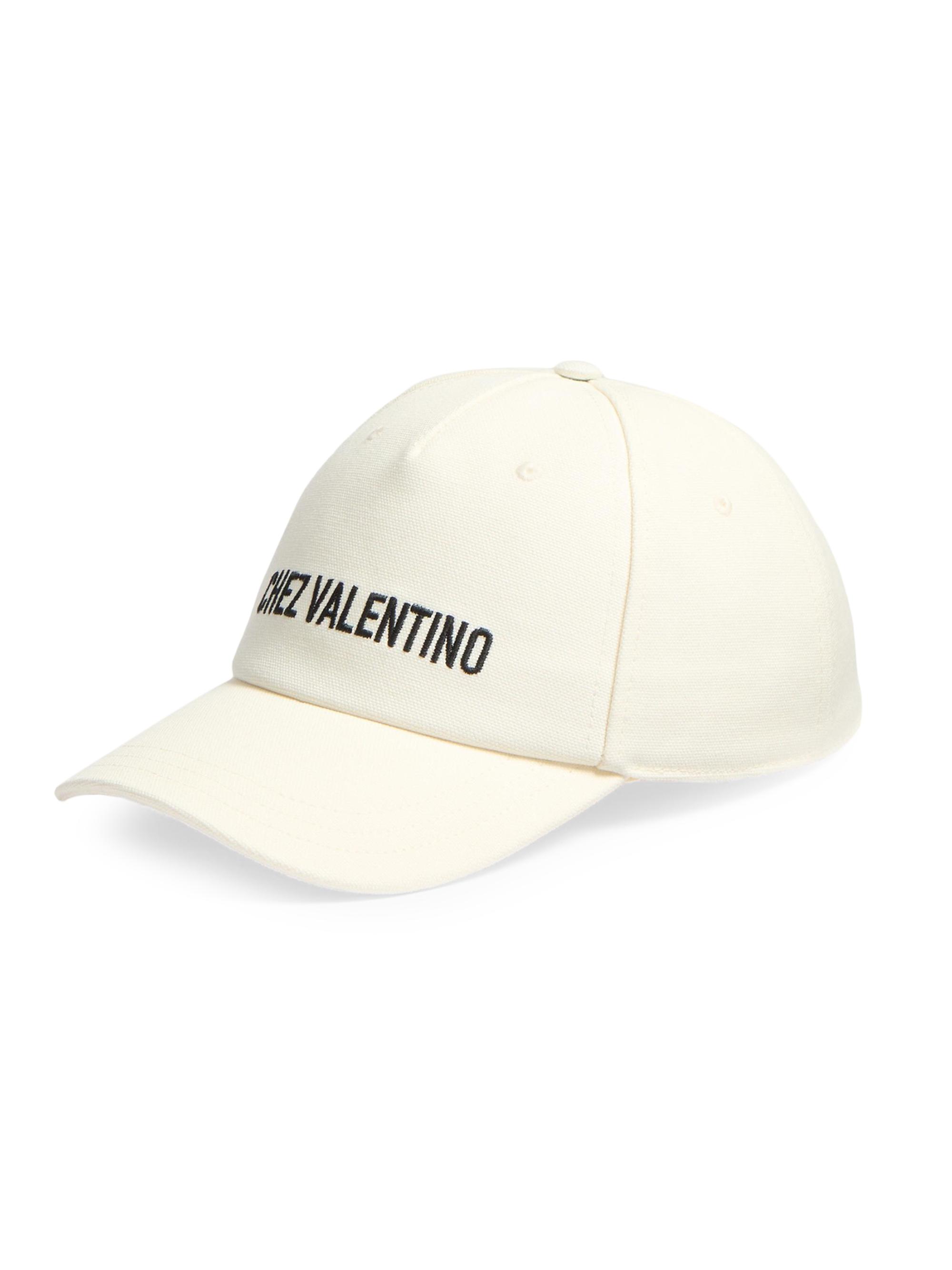 Valentino Garavani Men's Cotton Baseball Cap with Embroidery - | Thumbnail 6