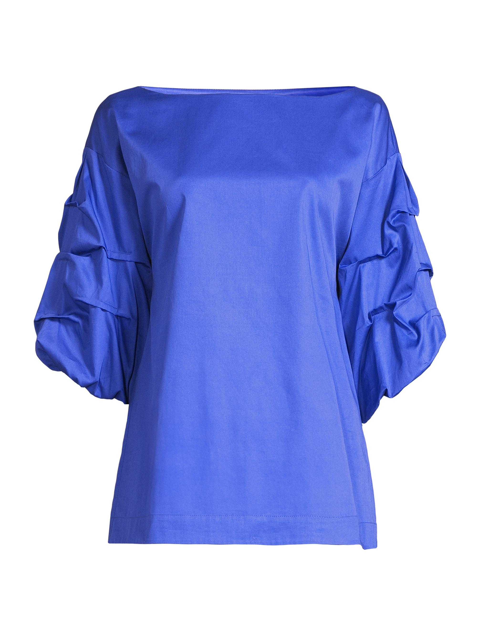 Harshman Women's Balia Cotton Blouse - Royal Blue