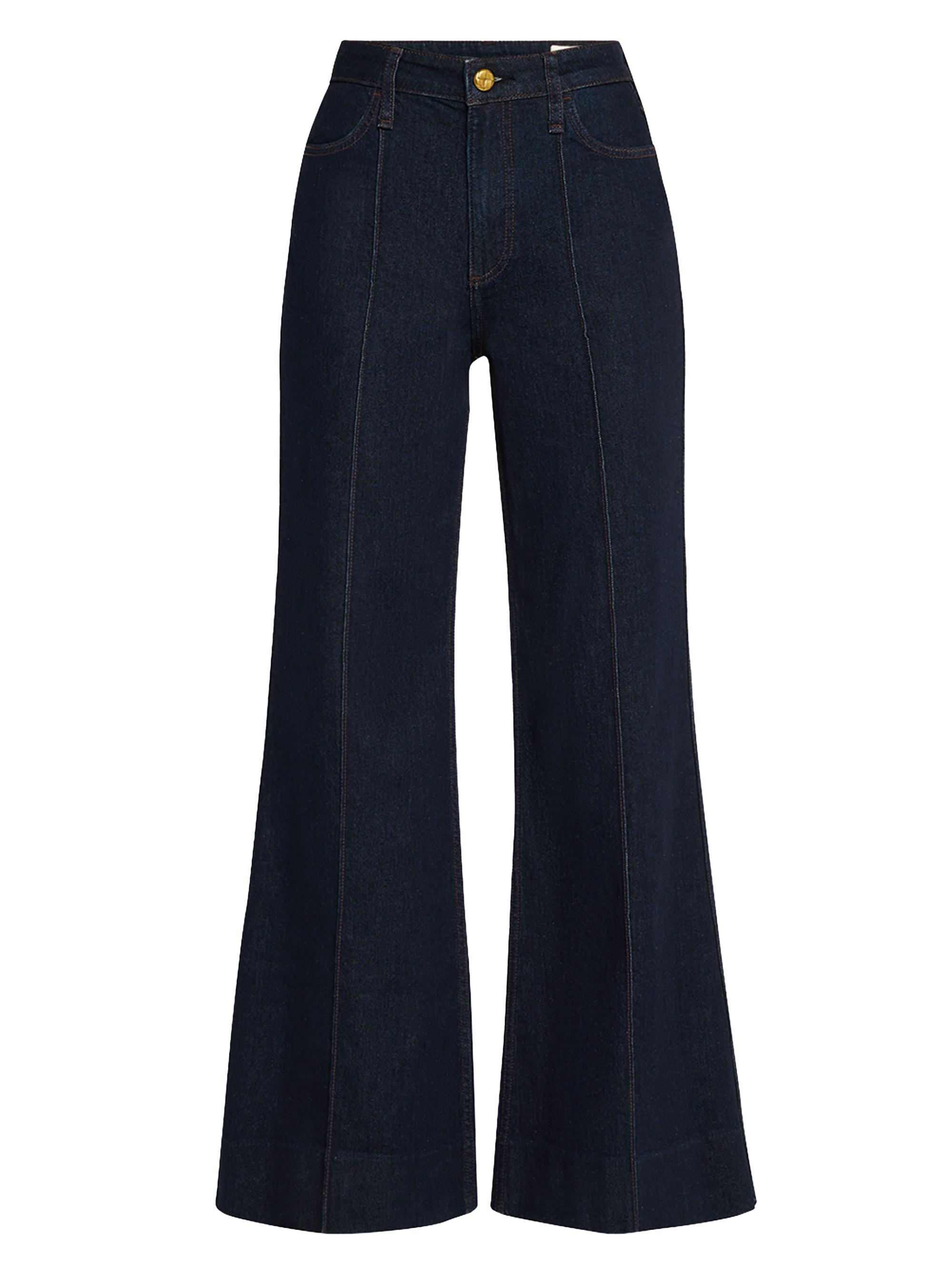 rag & bone Women's Skylar Flared High-Rise Jeans - Rinse