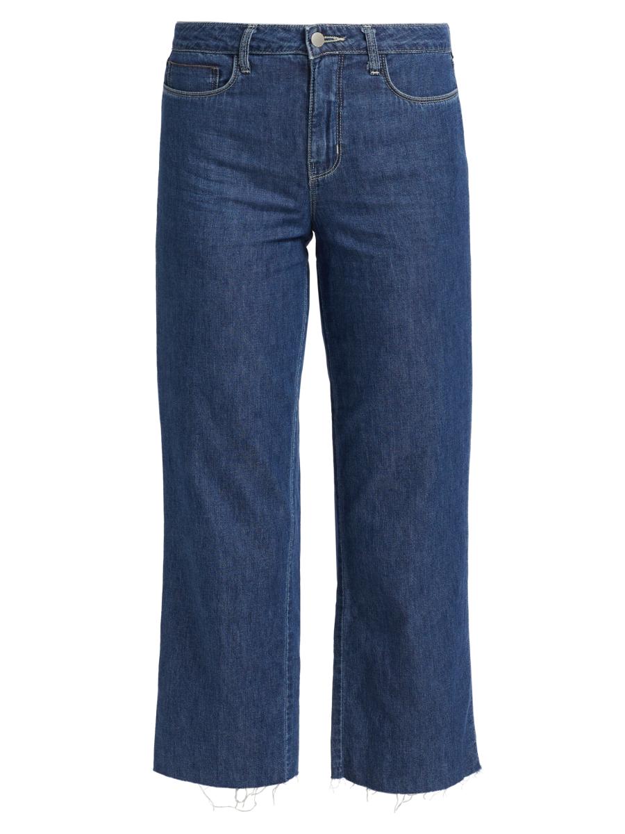 デニム・ジーパン L AGENCE Women Denim Pants 2821BRICSTR BLUE L'AGENCE | Blue Women's Denim Pants | YOOX