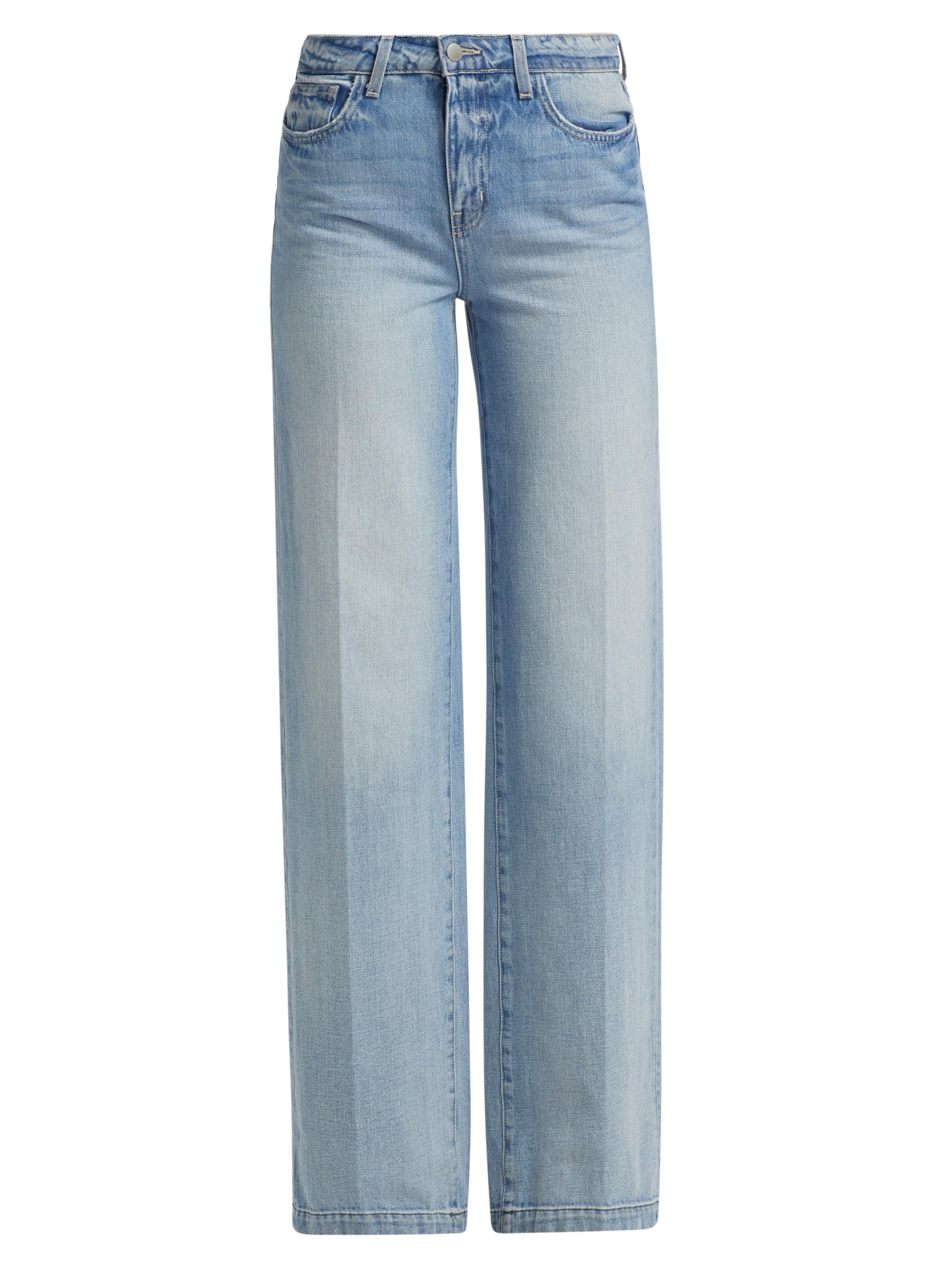 L'AGENCE Clayton High-Rise Wide-Leg Jeans | Saks Fifth Avenue