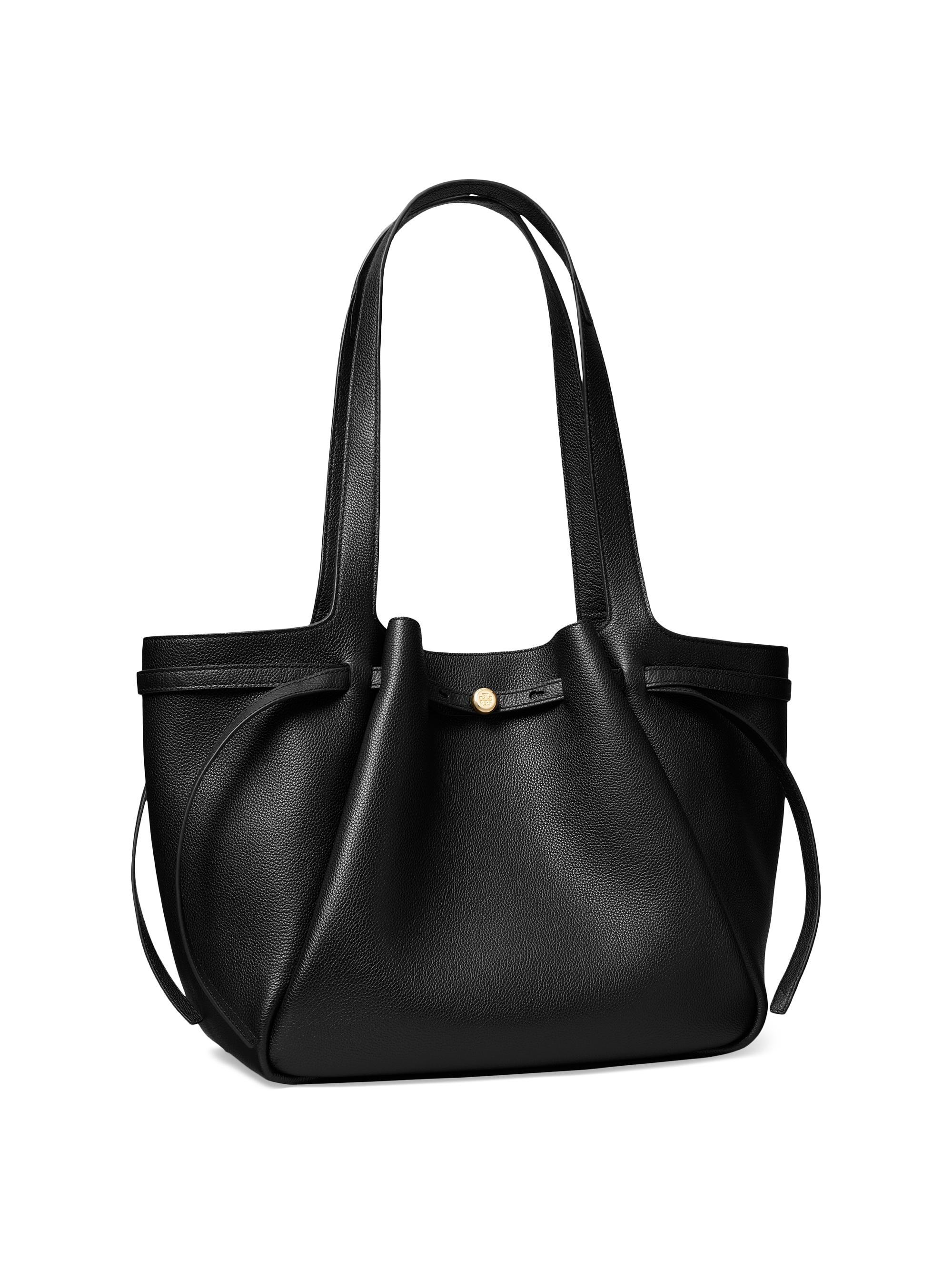 Tory Burch Romy Pebbled Leather Tote Bag | Saks Fifth Avenue