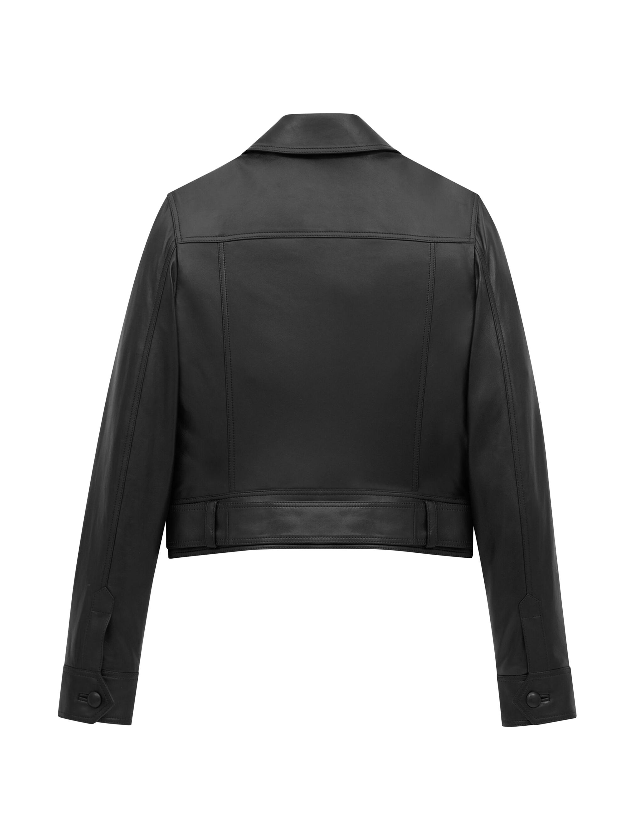 Saint Laurent Cropped Jacket in Lambskin | Saks Fifth Avenue