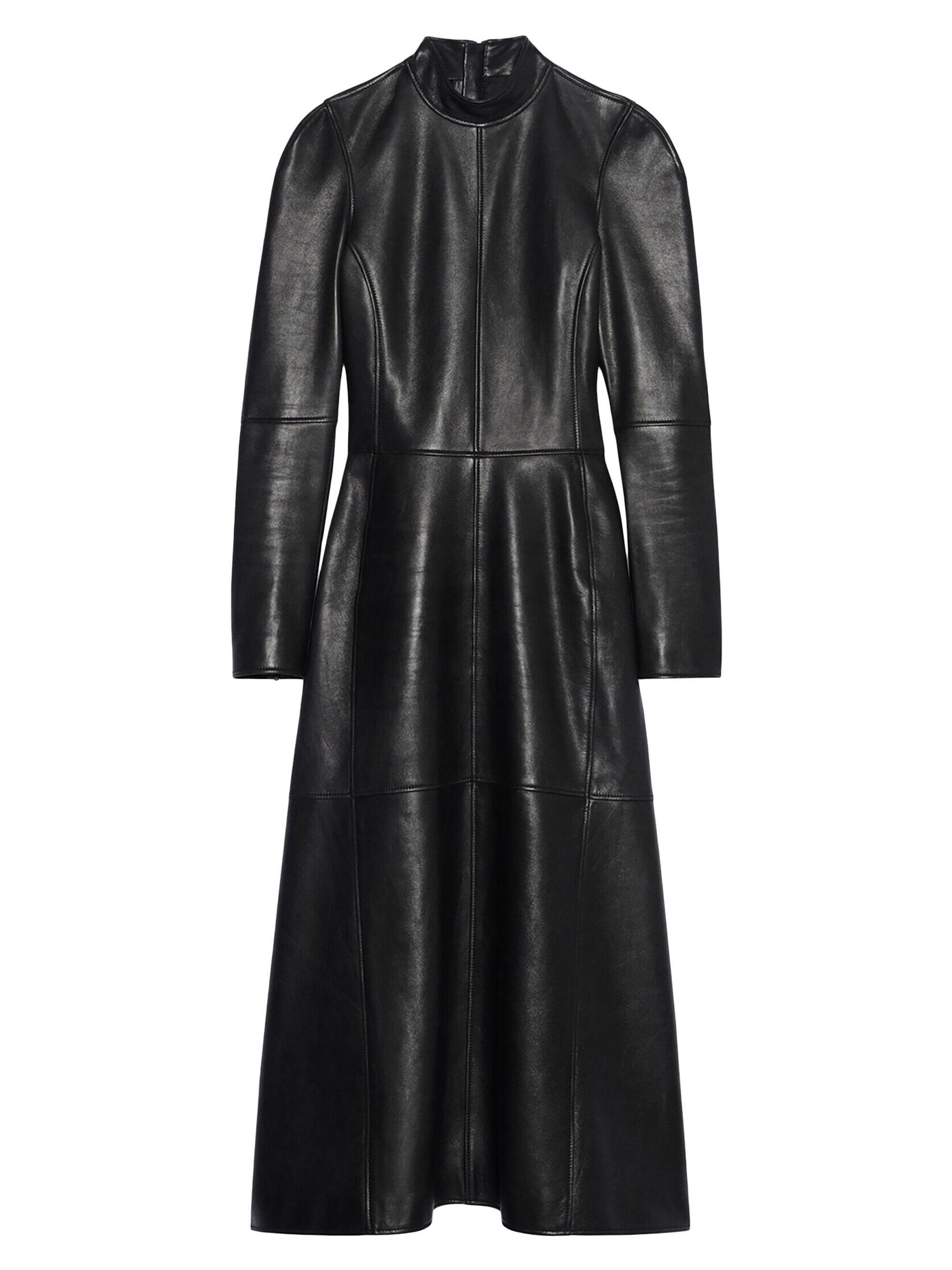 Balenciaga Women's Fitted Fetish Dress - Black