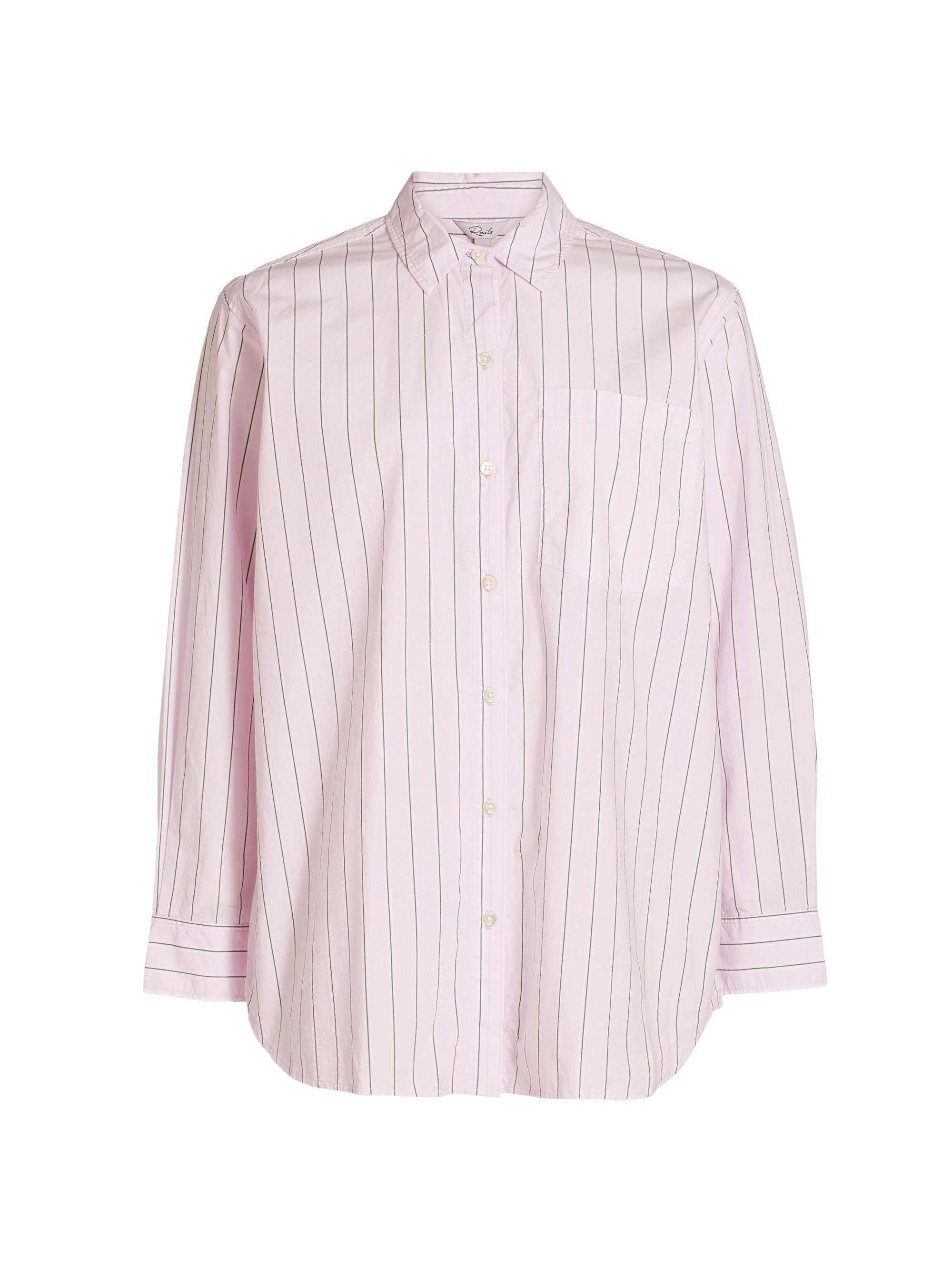 Rails Women's Elsa Button-Front Shirt - Cherry Blossom Stripe