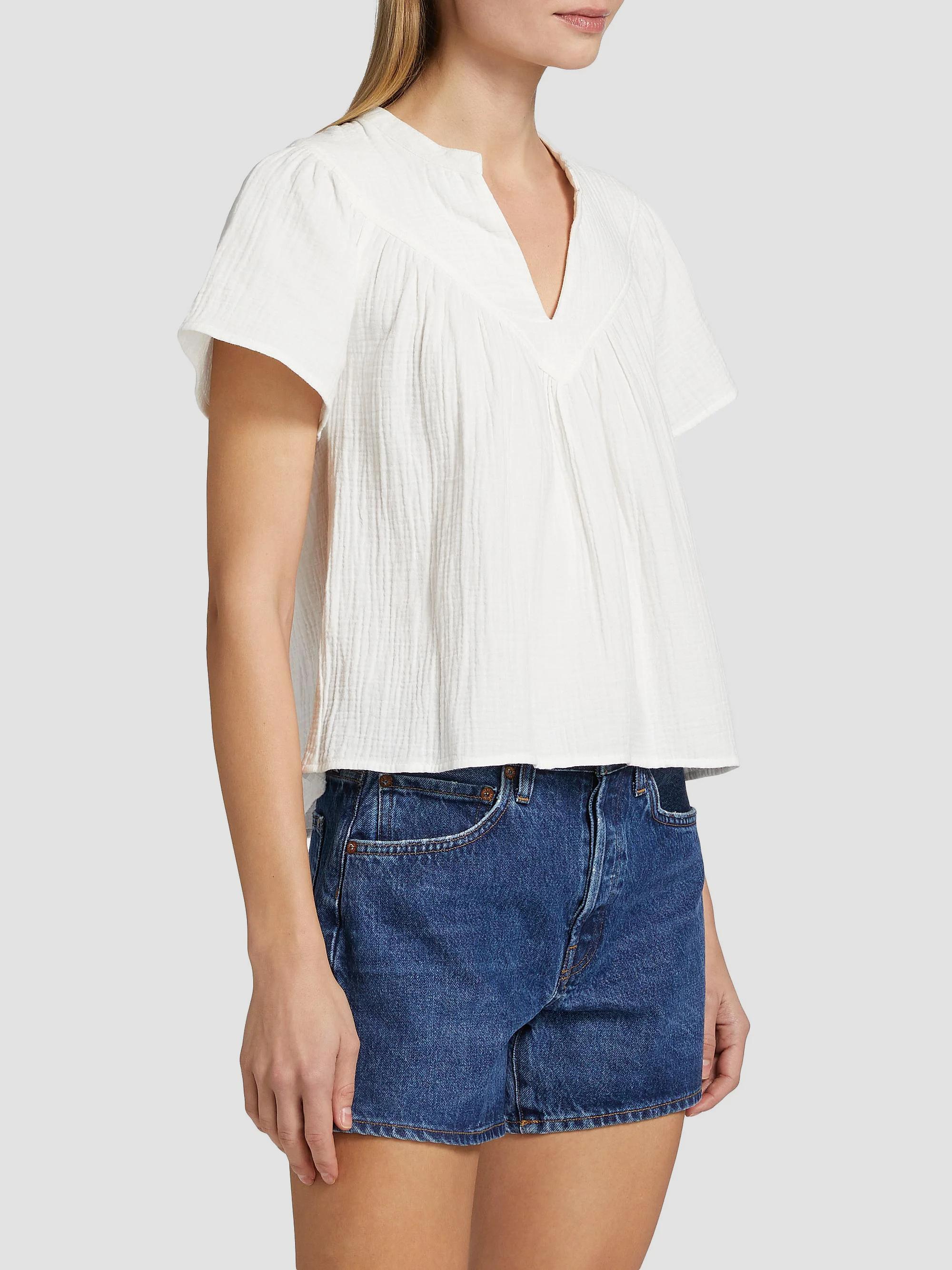 Rails Sayer Double Gauze Cotton Top | Saks Fifth Avenue