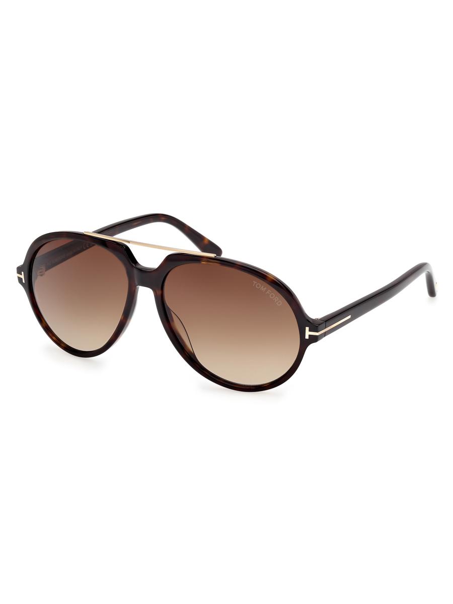 TOM FORD Aalto 59MM Round Sunglasses | Saks Fifth Avenue