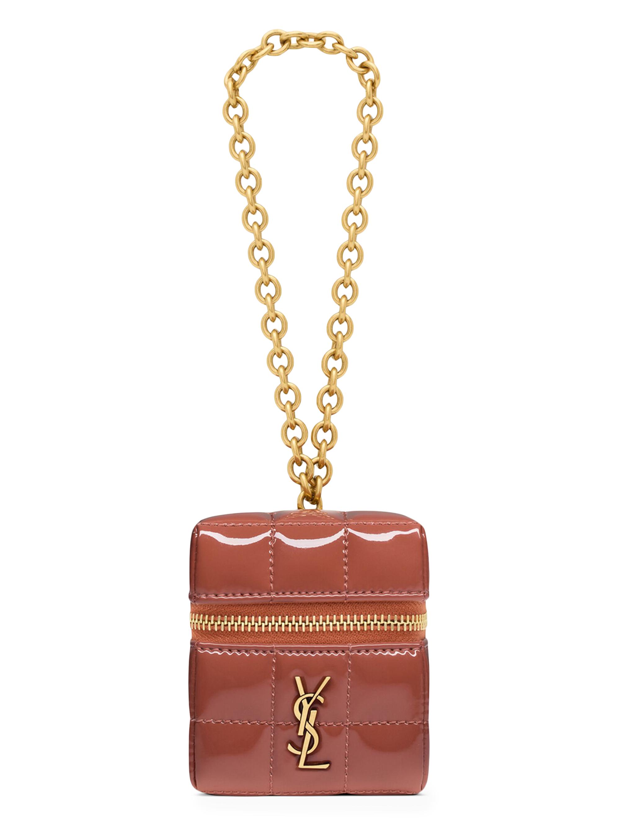 Saint Laurent Women's Le Cassandre Matelassé Carré - Mild Rose