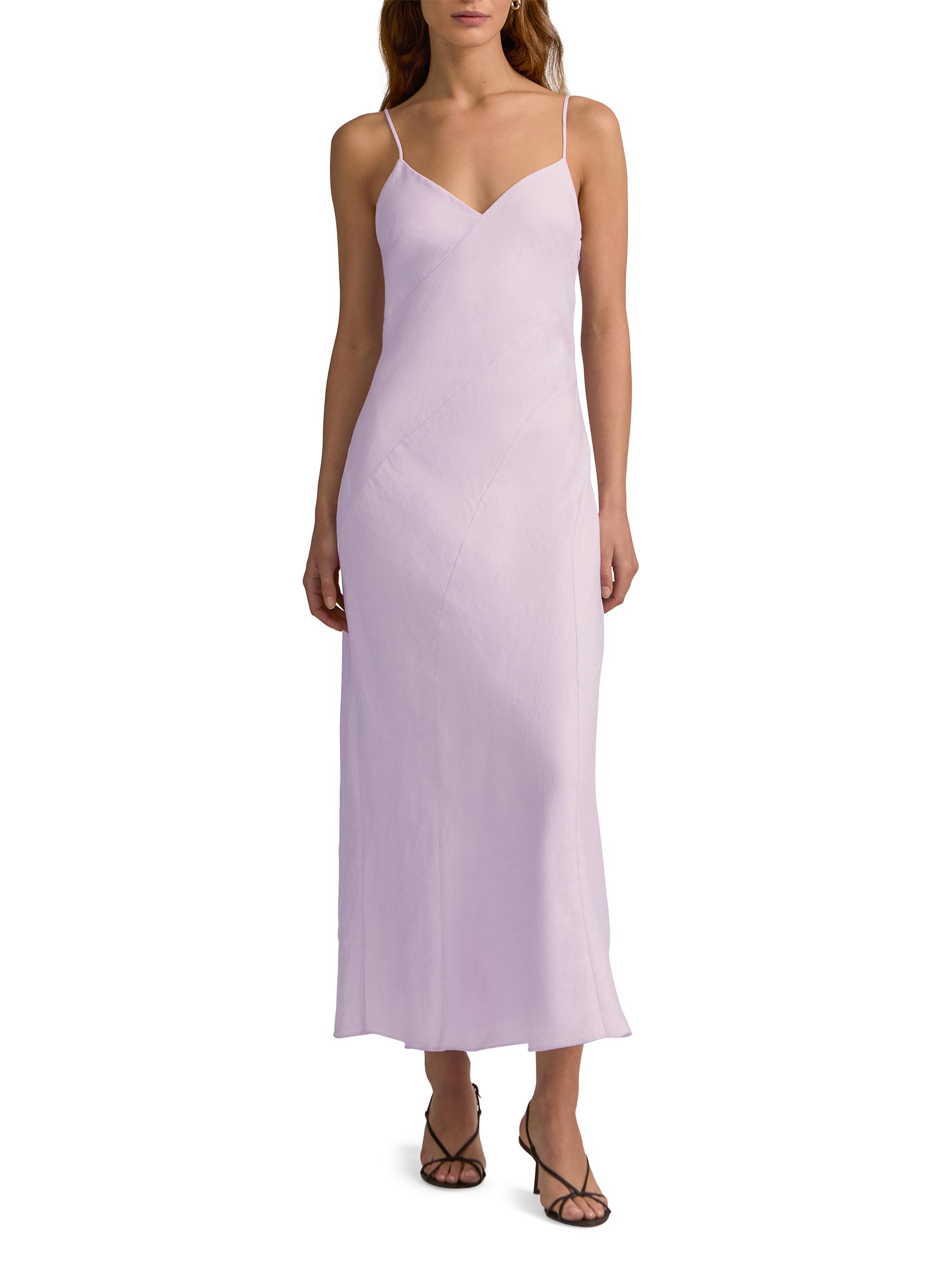 knee length dresses for ladies Favorite Daughter - The Favorite Mini Linen Dress main image 1