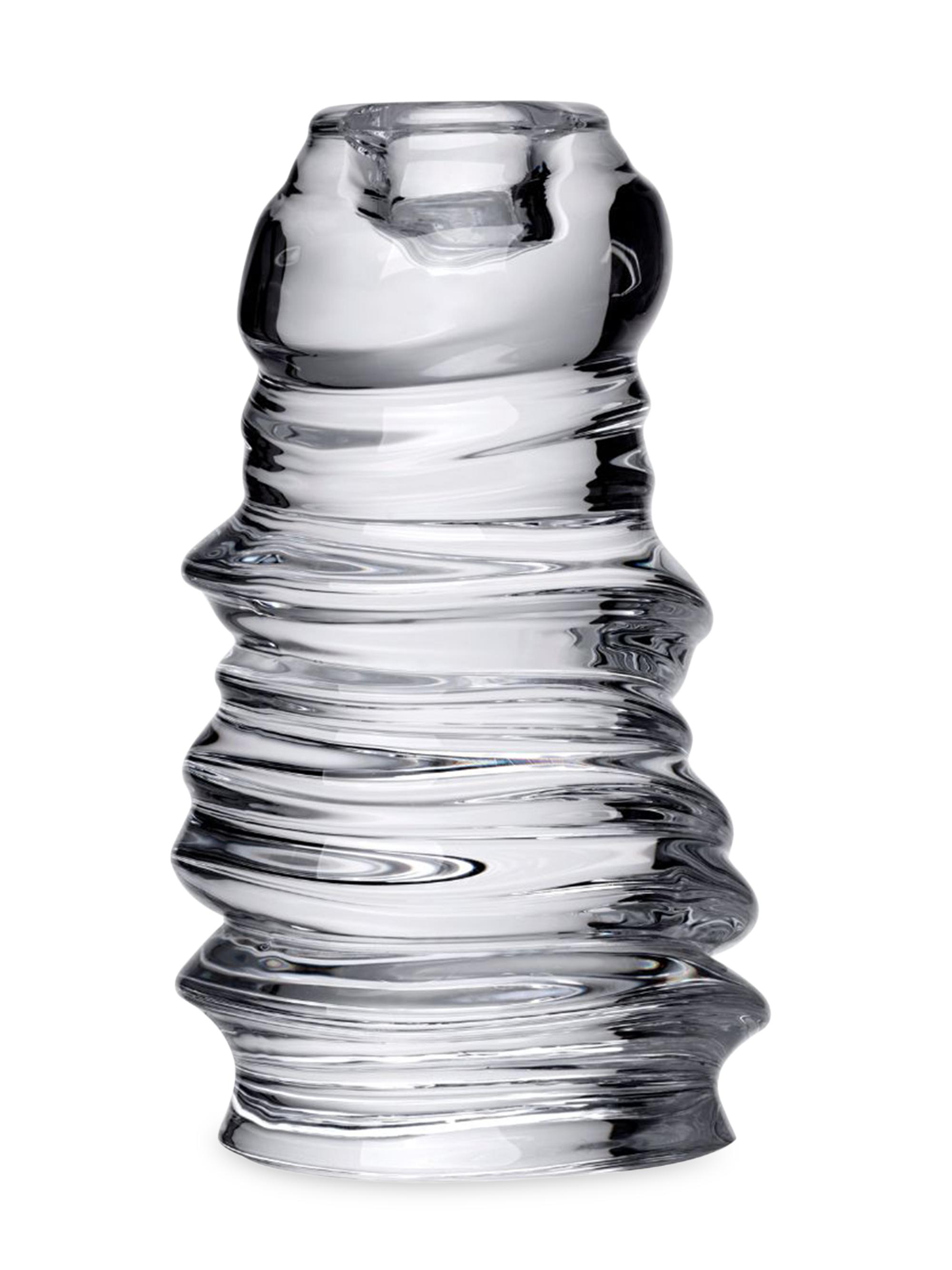 Nude Glass Eos Candle Holder - Clear Small