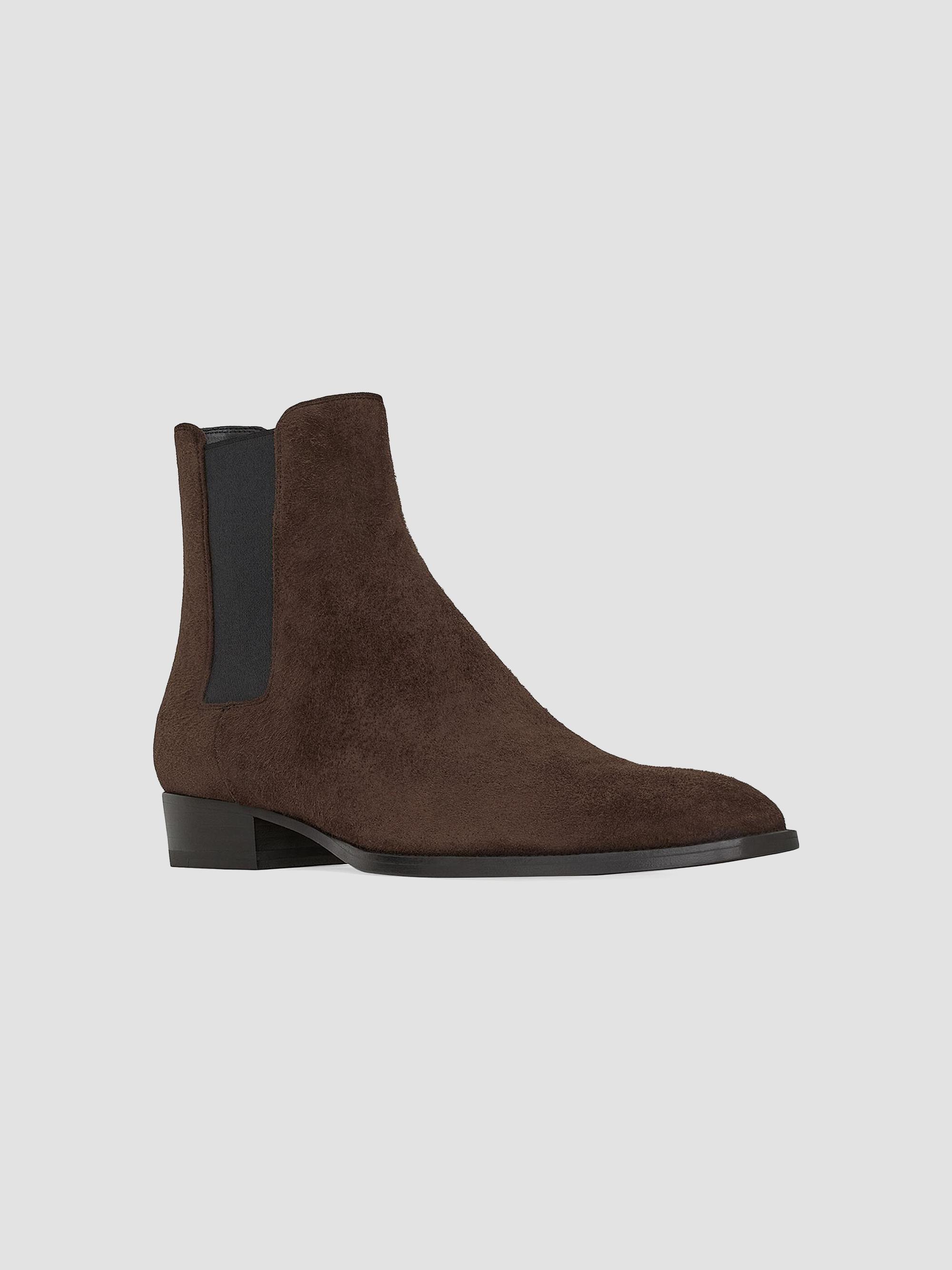 Saint Laurent Wyatt Chelsea Boots in Suede | Saks Fifth Avenue display picture 1