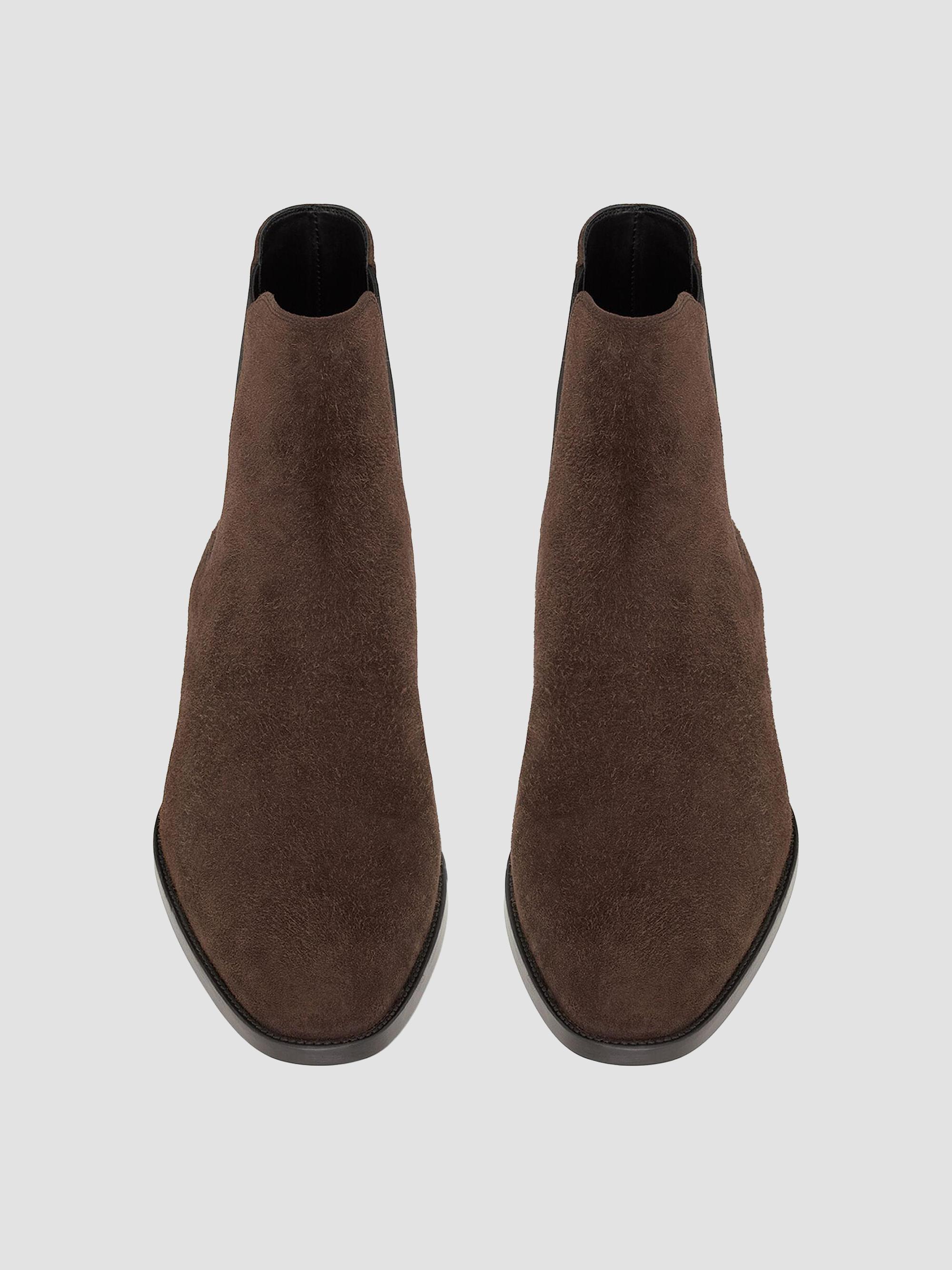 Saint Laurent Wyatt Chelsea Boots in Suede | Saks Fifth Avenue display picture 1
