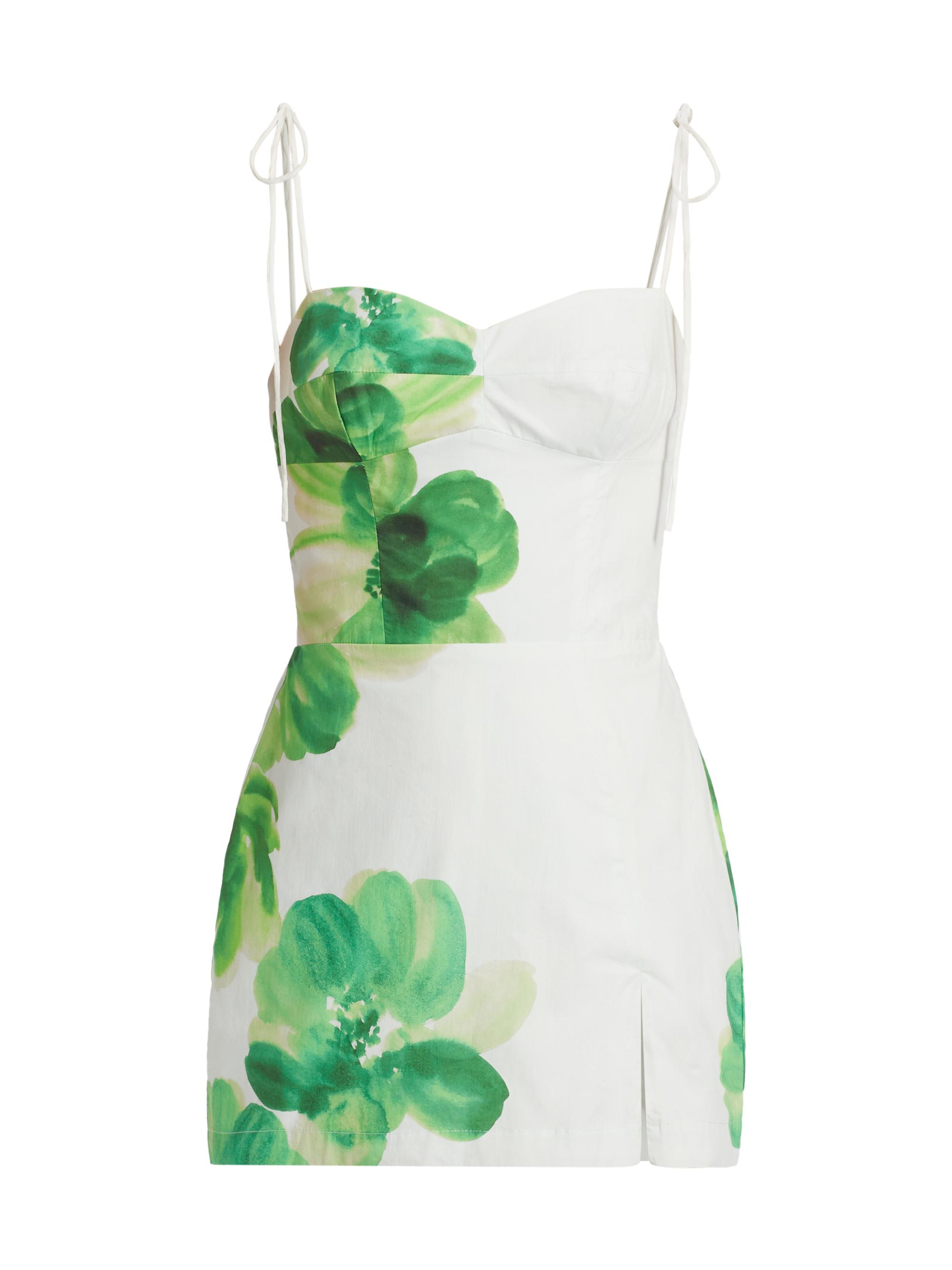 Amanda Uprichard Women's Taylor Floral Cotton Skort Romper - Sendai Print